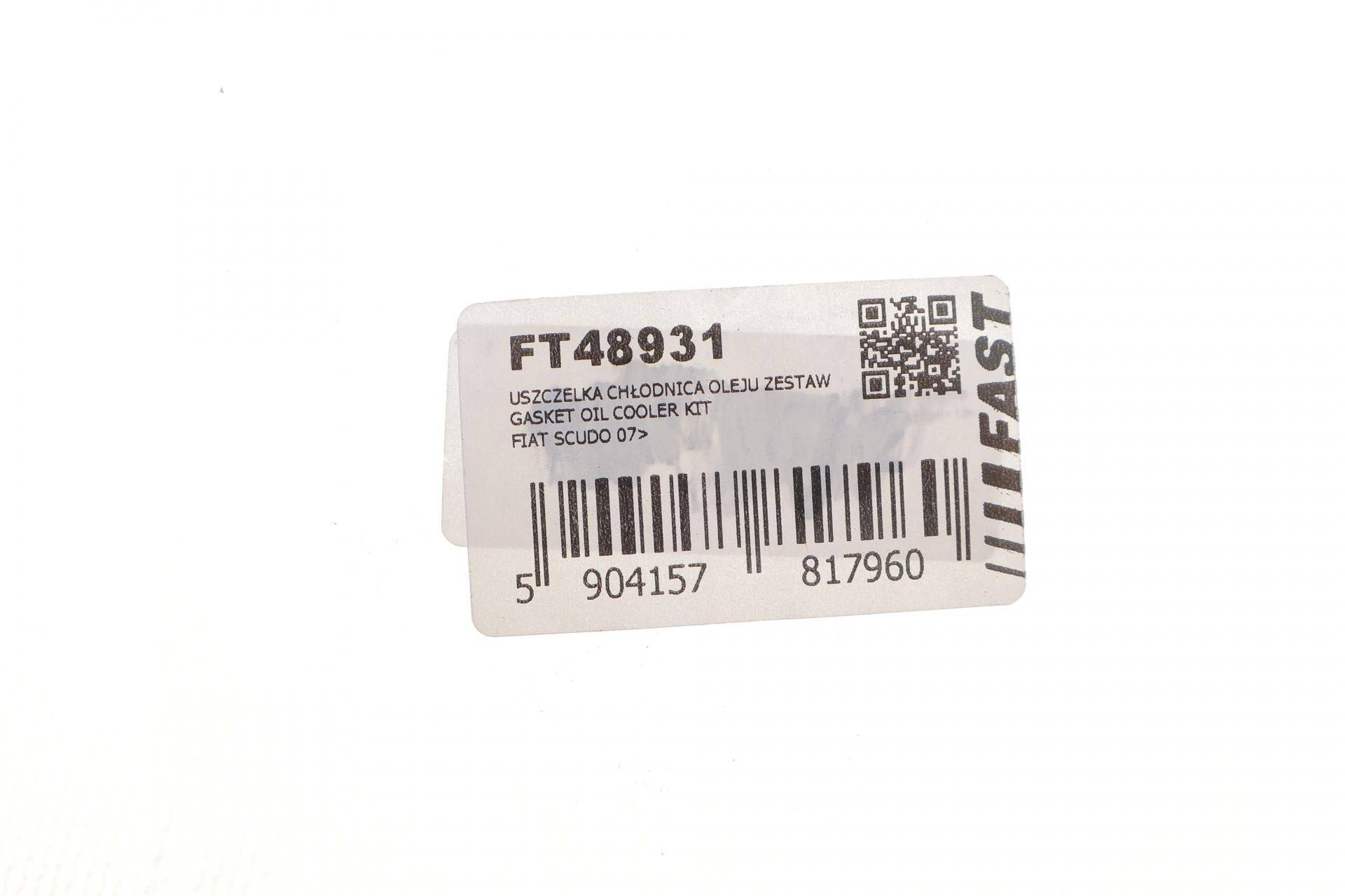 Прокладка радіатора масляного Citroen Jumpy/Fiat Scudo/Peugeot Expert 2.0 HDI 07-