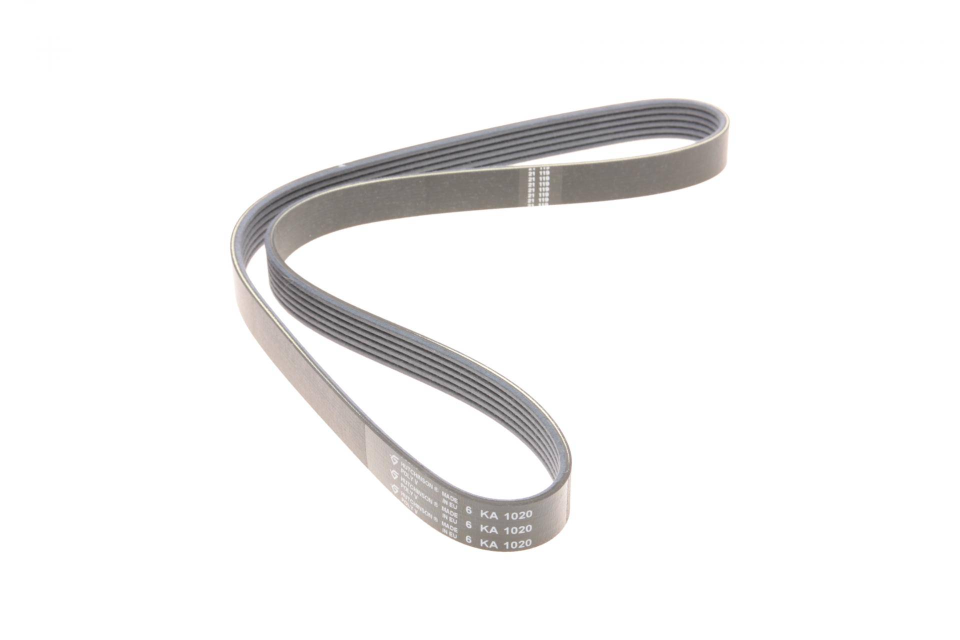 Ремінь генератора Citroen Berlingo/Peugeot Partner 1.6HDi 09- (6PK1020)(замінено 1020 К 6)