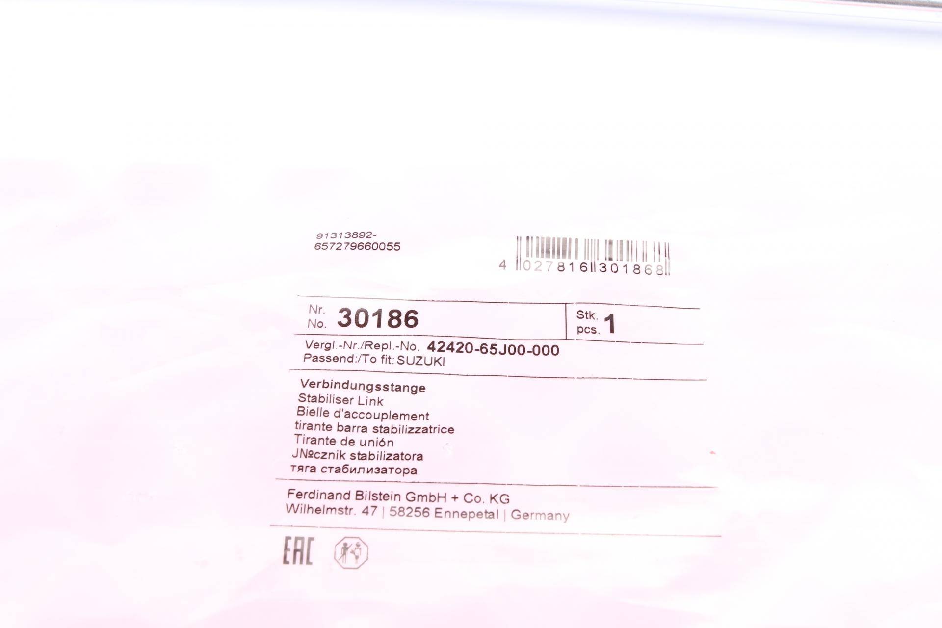 Тяга стабілізатора (переднього) Suzuki Grand Vitara II 1.6-3.2 05-