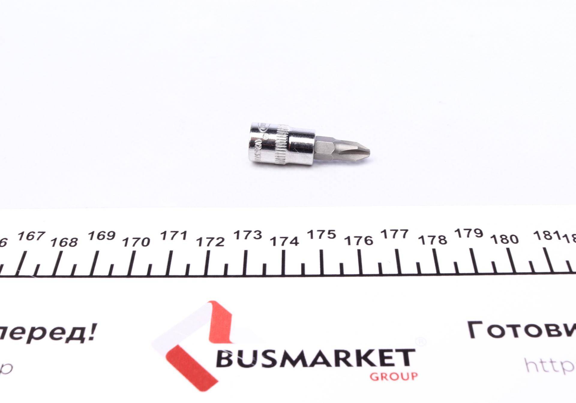 Головка 1/4" зі вставкою PH2