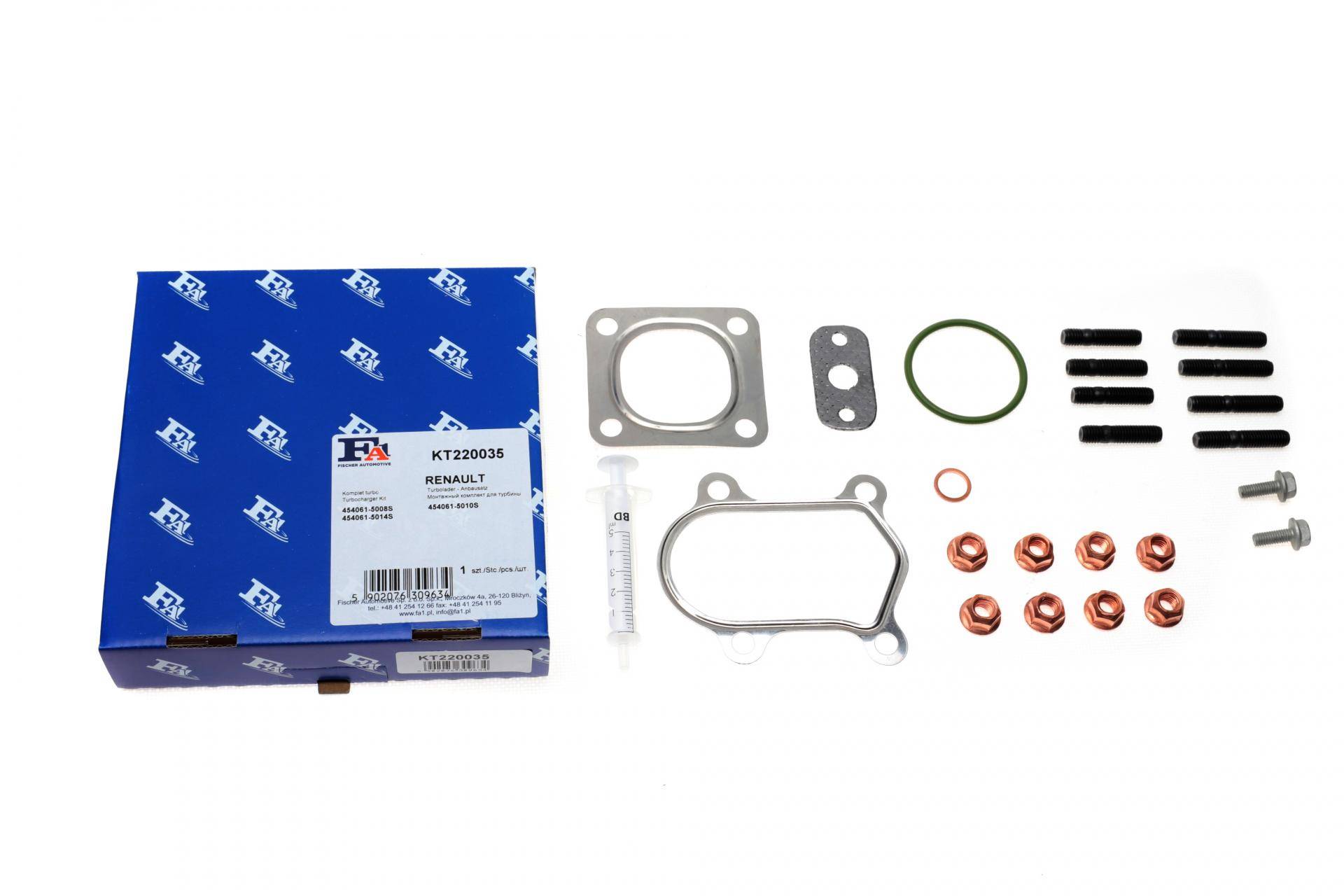 Комплект прокладок турбіни Renault Master 2,8 dCi 98-01