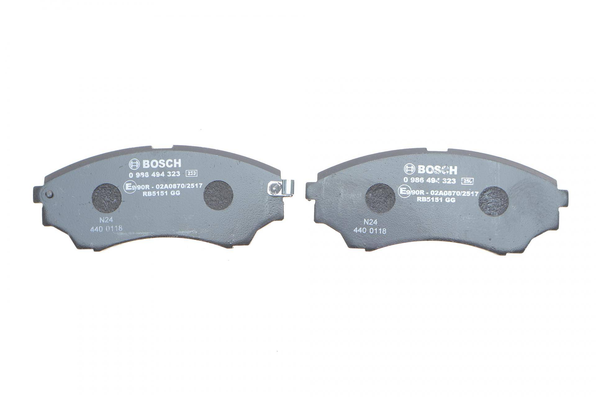 Колодки гальмівні (передні) Ford Ranger 99-12/Mazda B-Serie 99-06/BT-50 06-