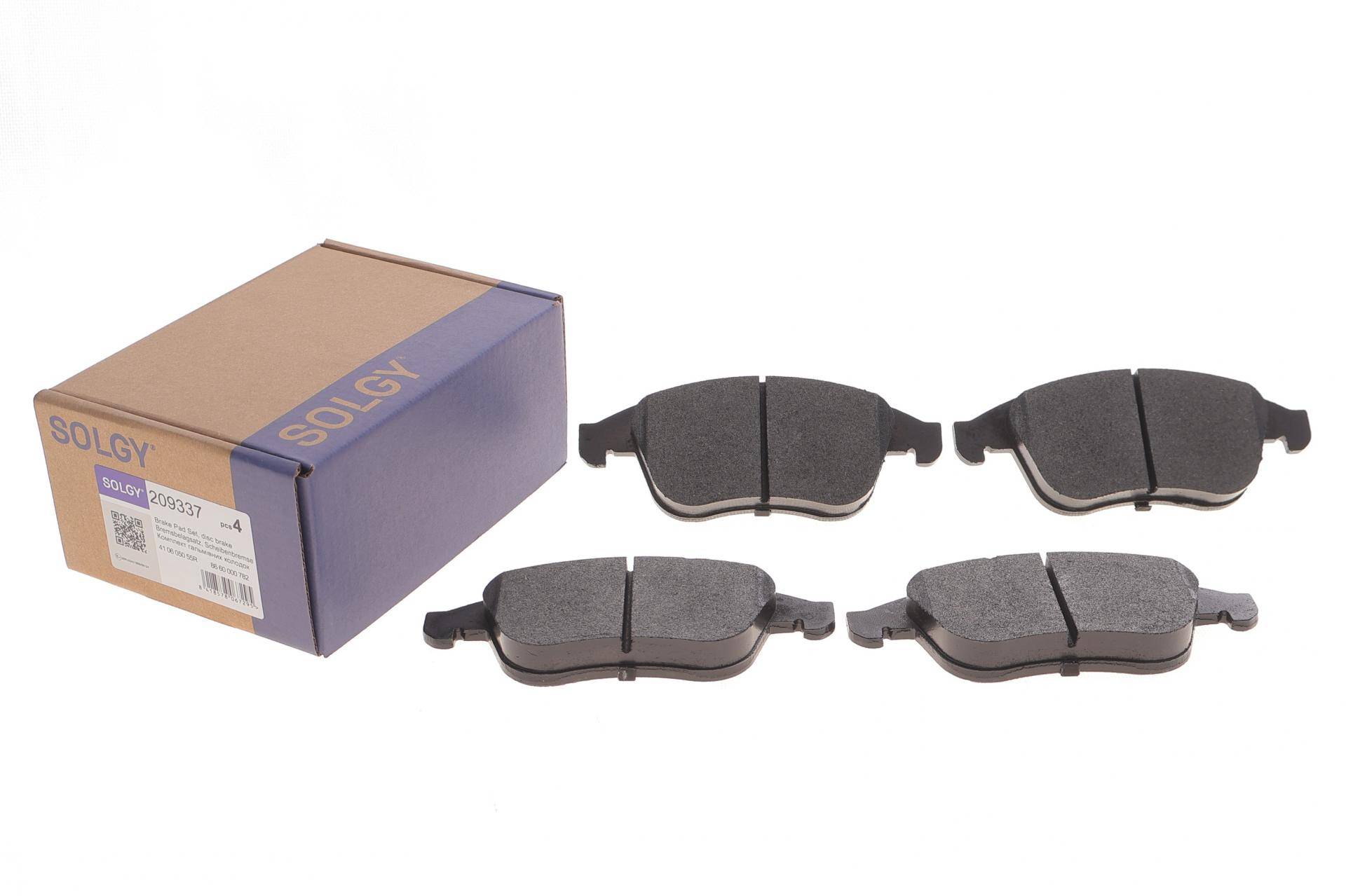 Колодки гальмівні (передні) Renault Megane III/Laguna III/Scenic III 08-/Clio 13-