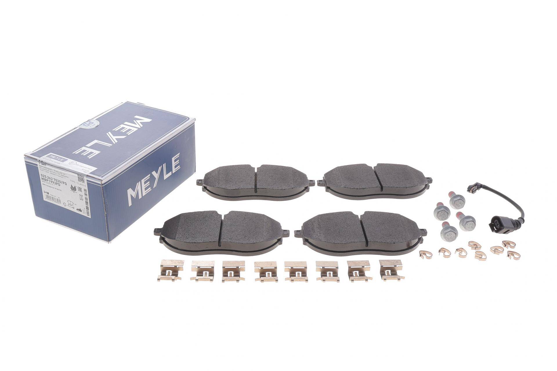 Колодки гальмівні (передні) VW T6 15-