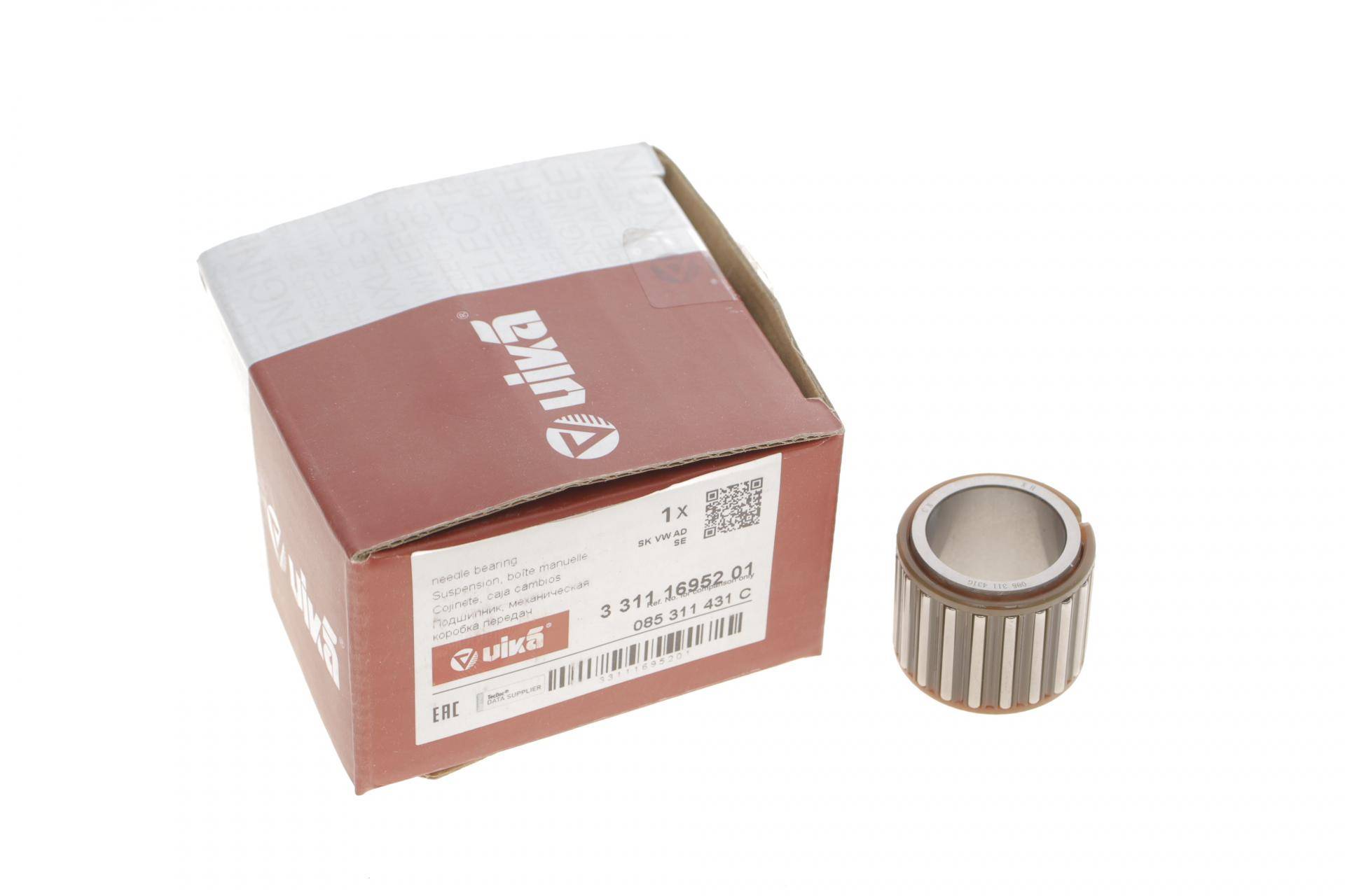 Підшипник КПП VW (21.8x32x25.8), 02T/02U/0AF/0AG/0AH/0AJ (гольчастий), (F-207025.03)