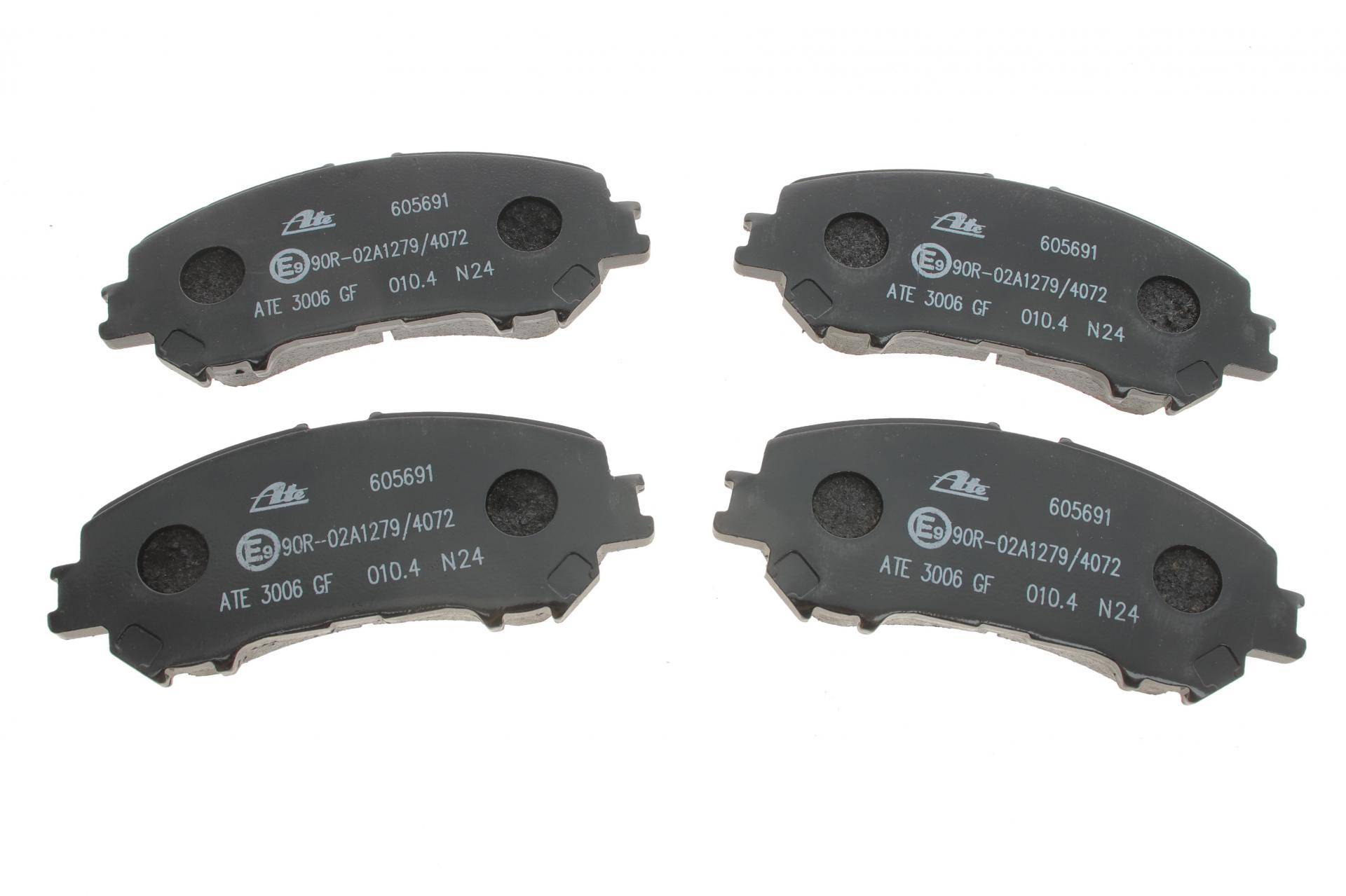 Колодки гальмівні (передні) Nissan Qashqai II/X-Trail/ Renault Kadjar 13-