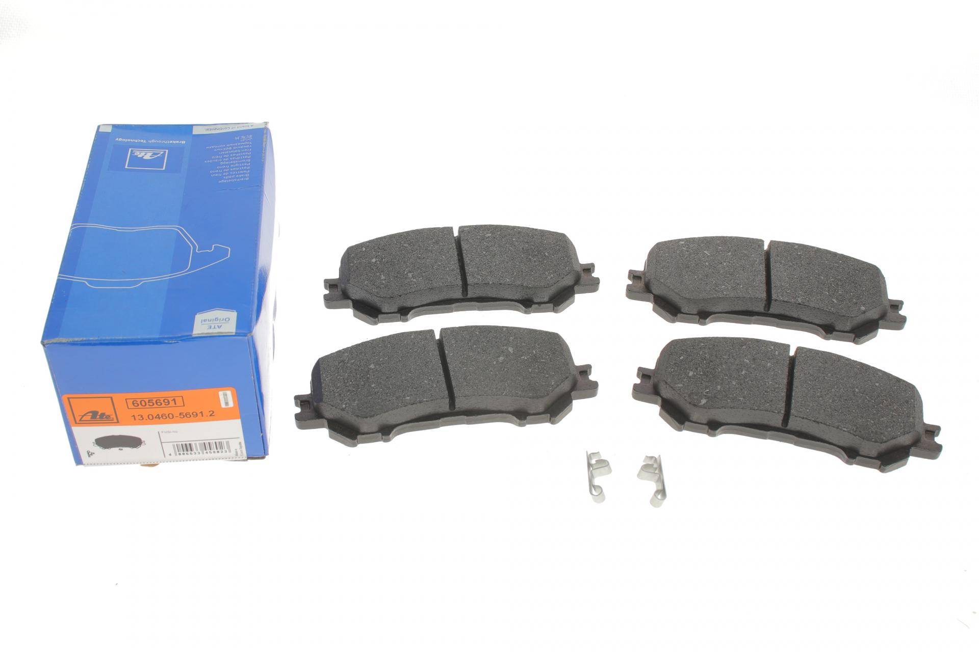 Колодки гальмівні (передні) Nissan Qashqai II/X-Trail/ Renault Kadjar 13-