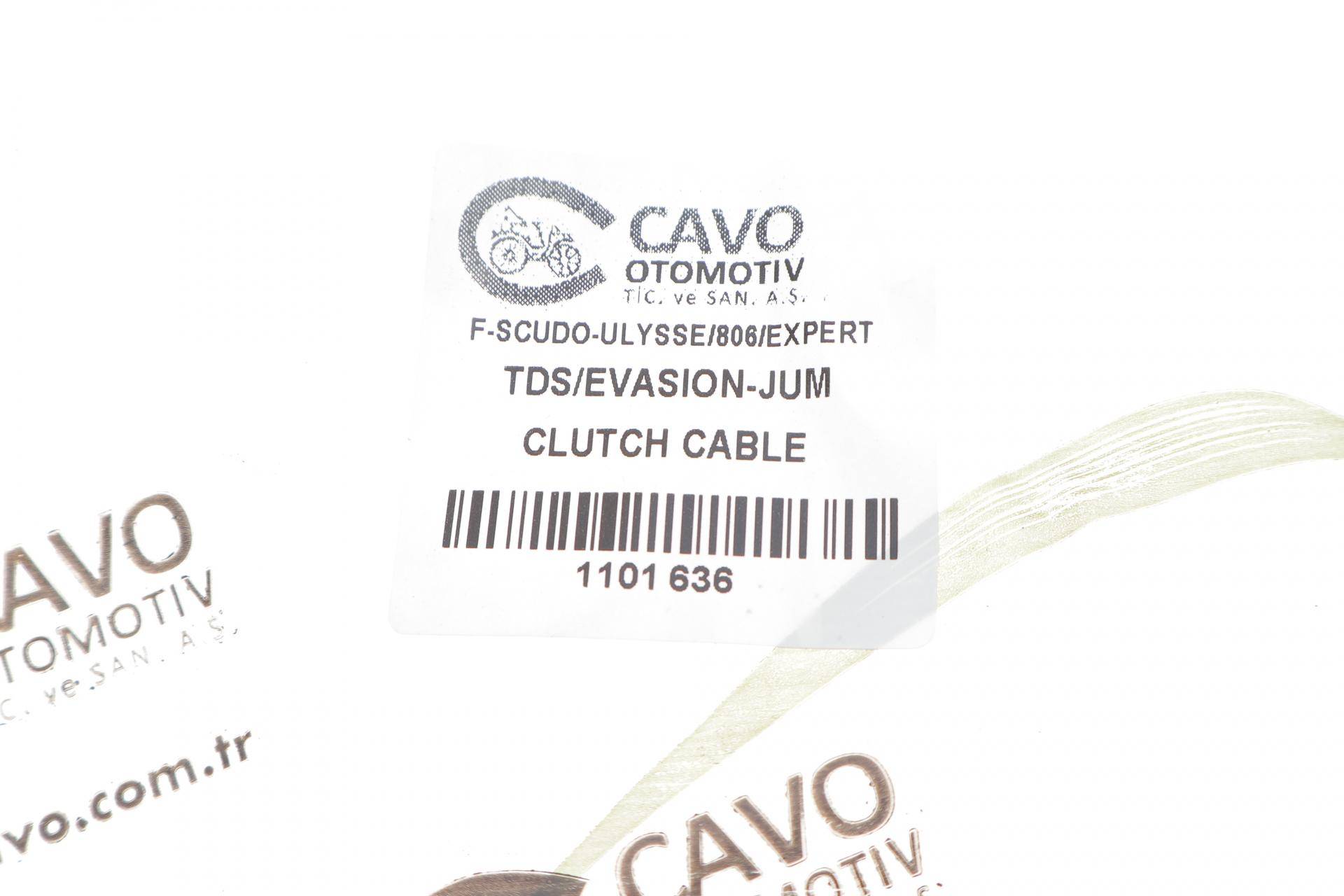 Трос зчеплення Fiat Scudo 96-06 (1095/750 мм)