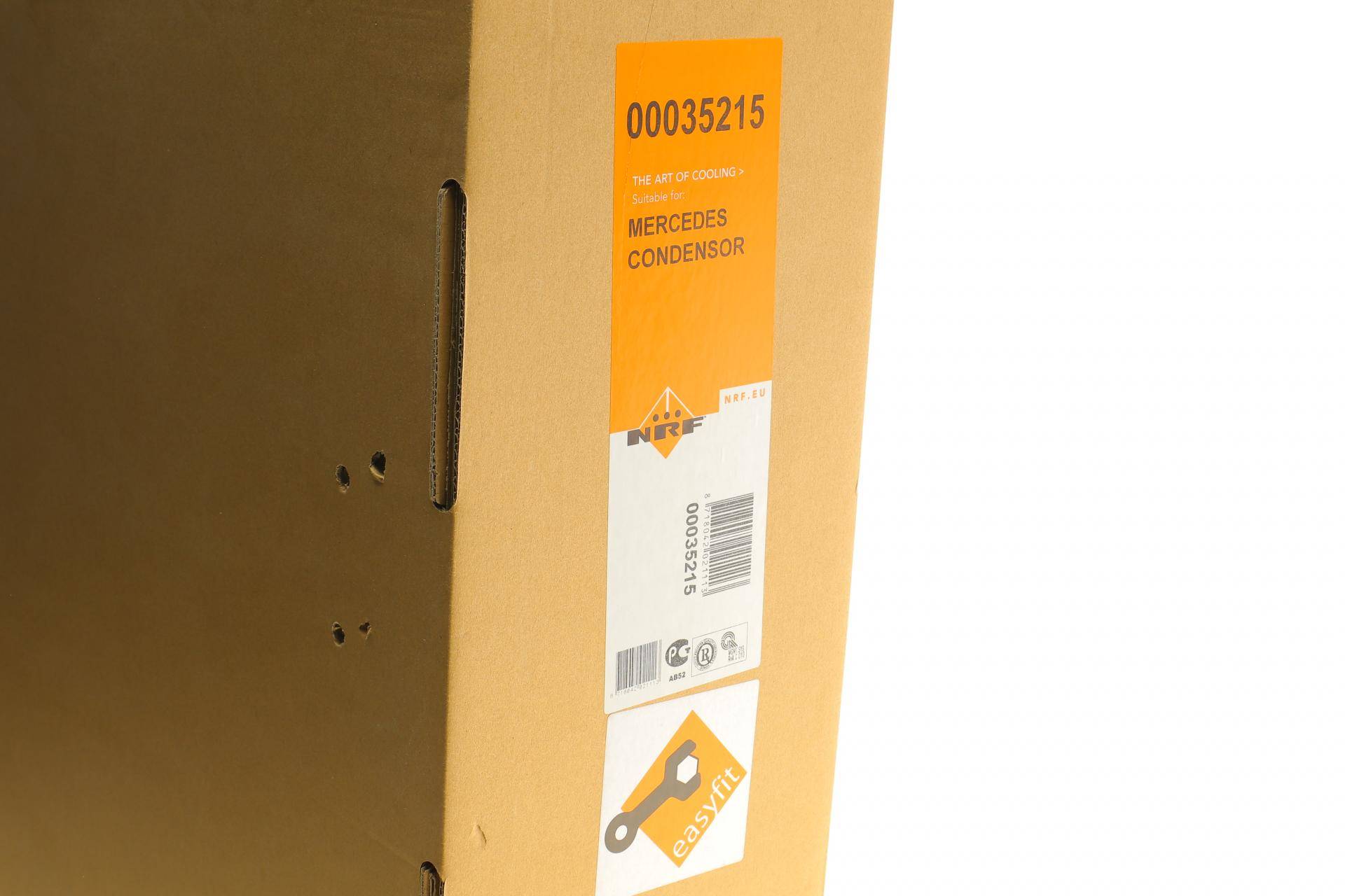 Радіатор кондиціонера MB C-class (W202) 2.0/2.2CDI/2.5TD 95-00 (OM611/M111/OM605)