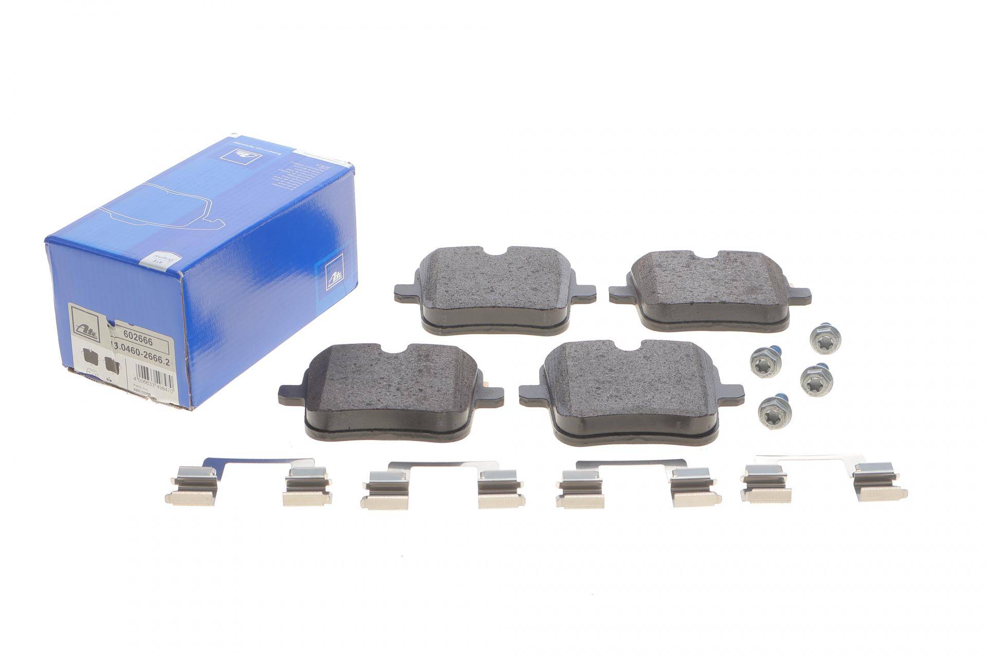 Колодки гальмівні (задні) BMW M5 (G30)/X5 (G05)/X6 (G06) 17- (TRW) (з аксесуарами)