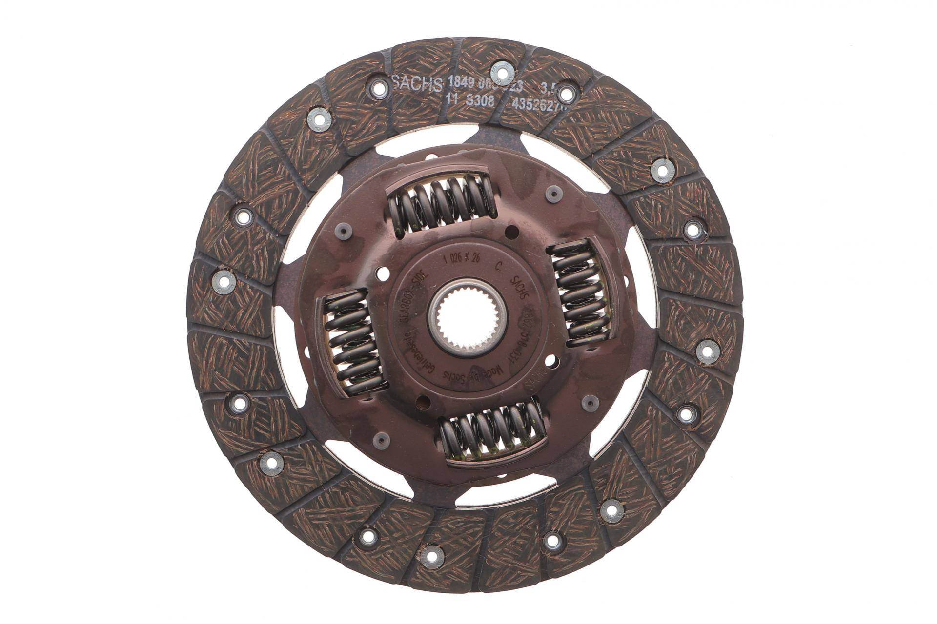 Диск зчеплення VW Caddy II 1.9SDI 95-04/Golf II-IV 1.3-2.0 86-02 (d=210mm)