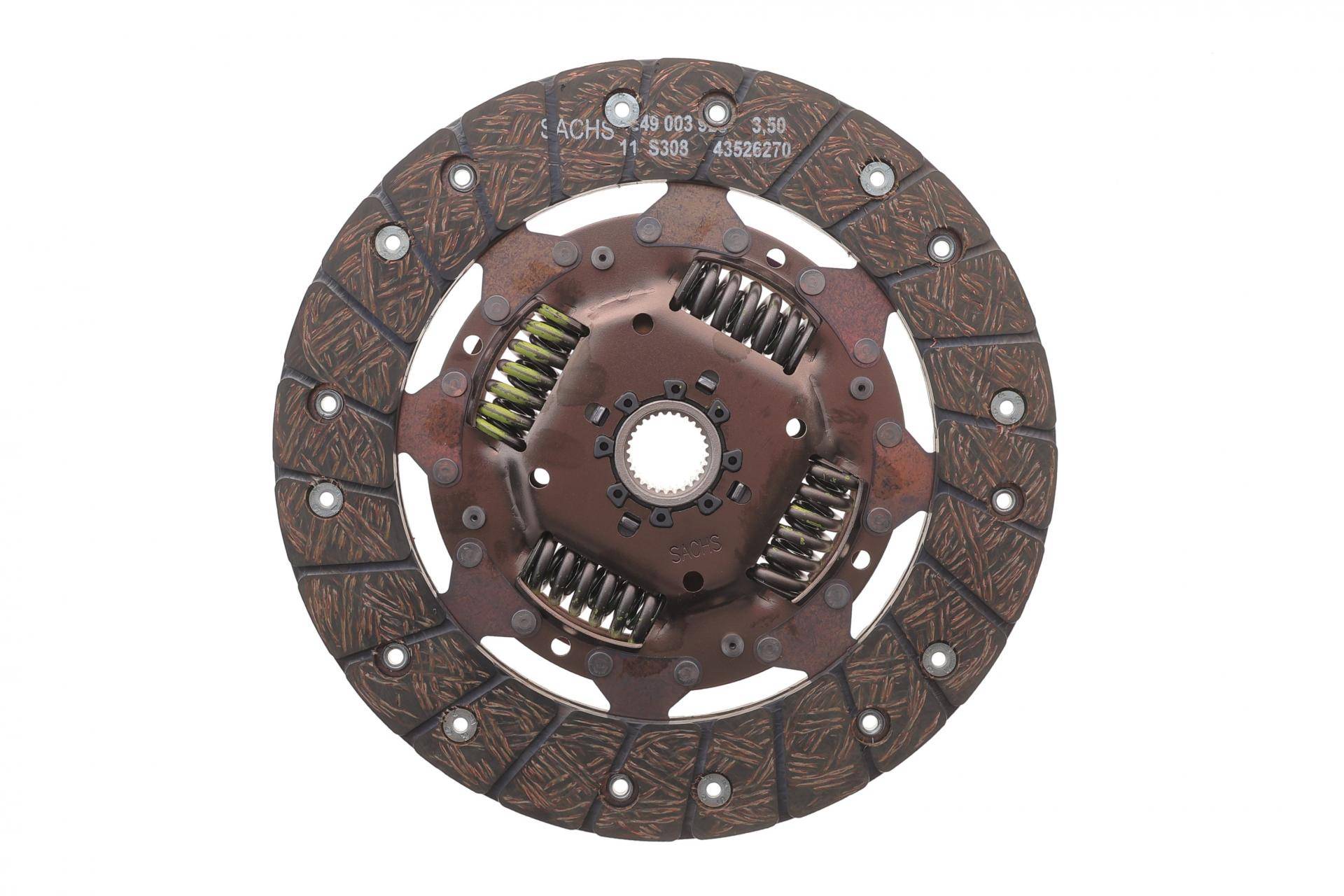 Диск зчеплення VW Caddy II 1.9SDI 95-04/Golf II-IV 1.3-2.0 86-02 (d=210mm)