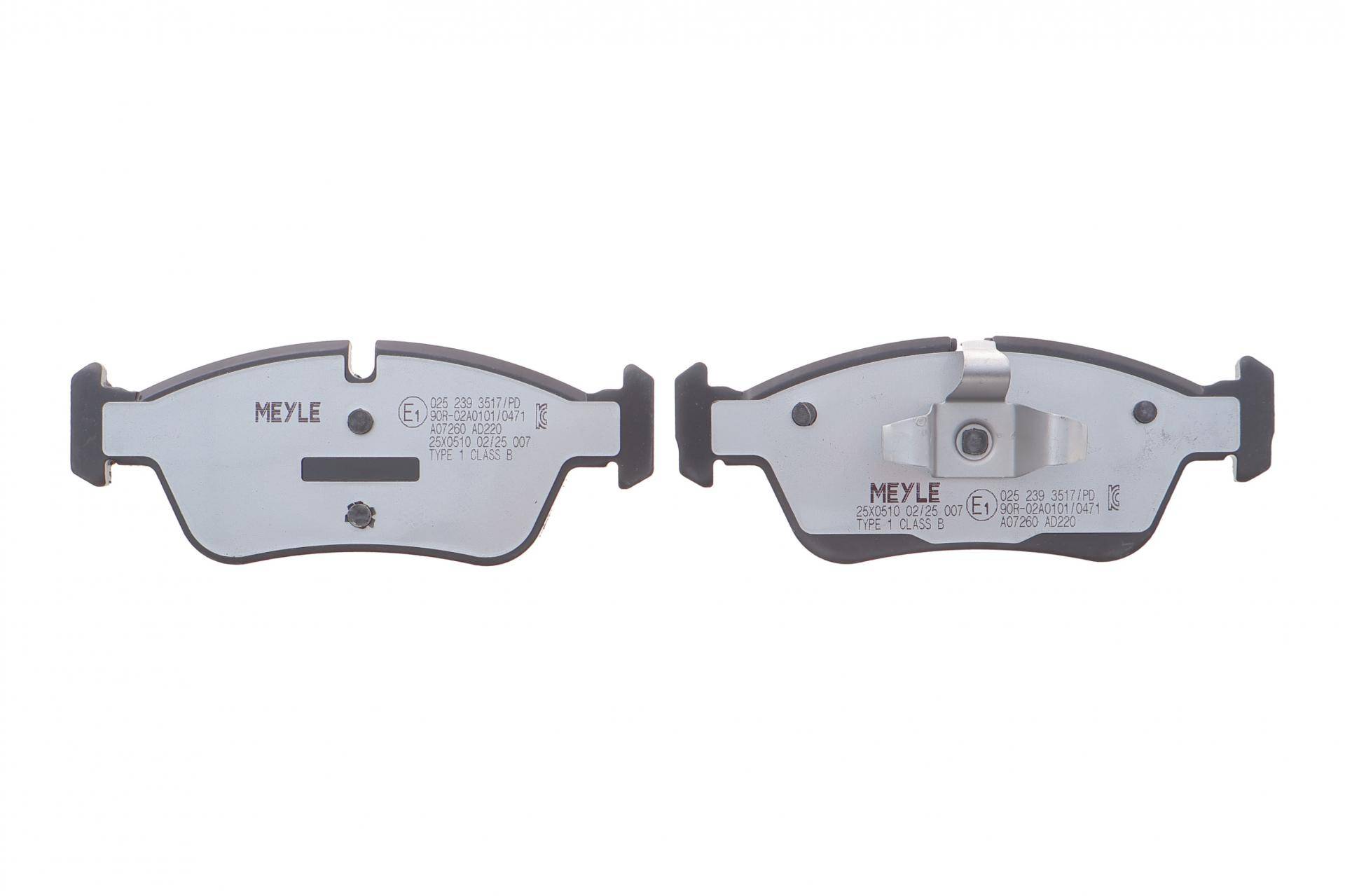 Колодки гальмівні (передні) BMW 3 (E90) 1.6-2.0 i 04-11