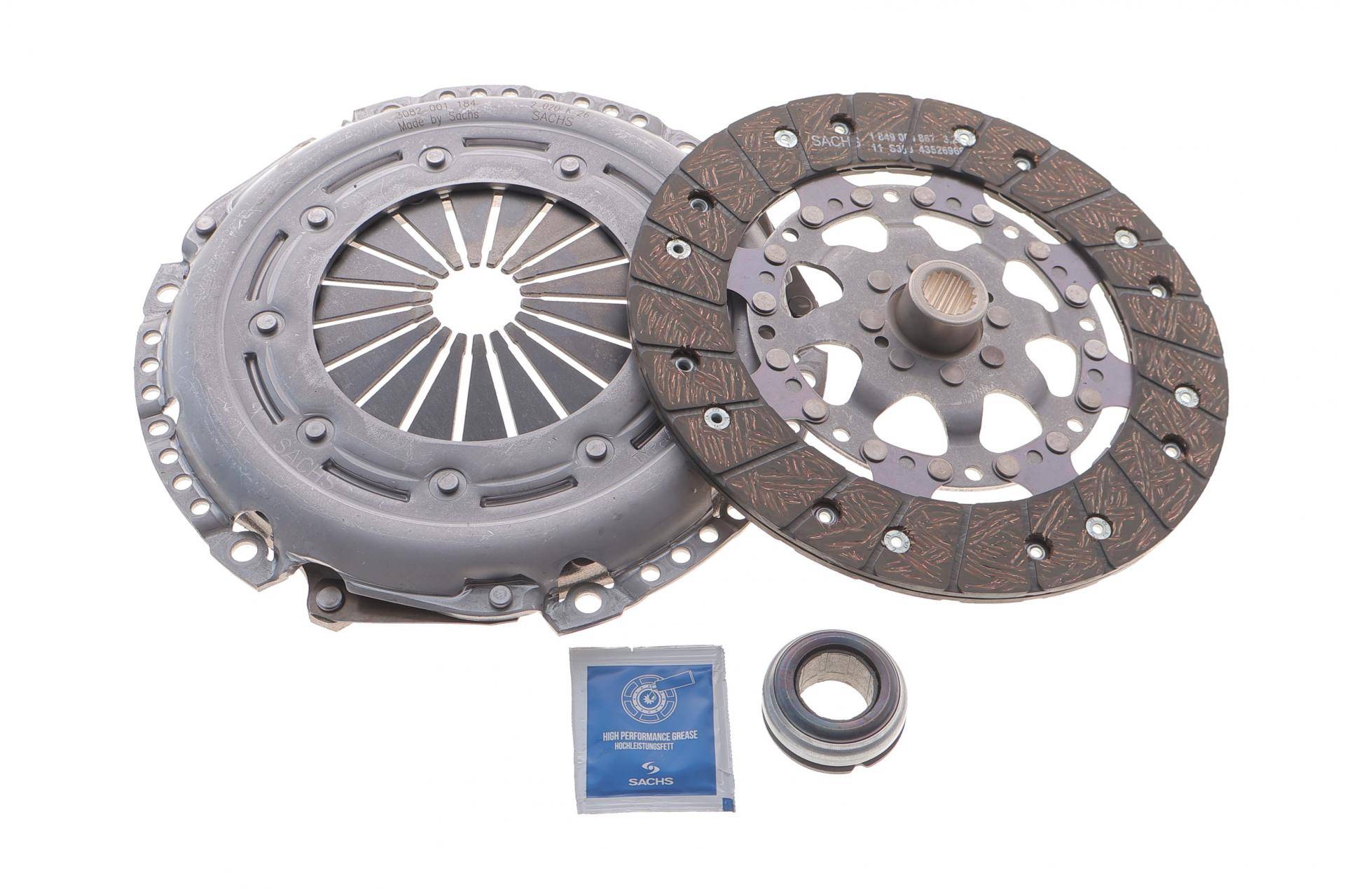 Комплект зчеплення Citroen Berlingo/Peugeot Partner 1.6HDI 05- (d=228mm) (z=18) (+вижимний)