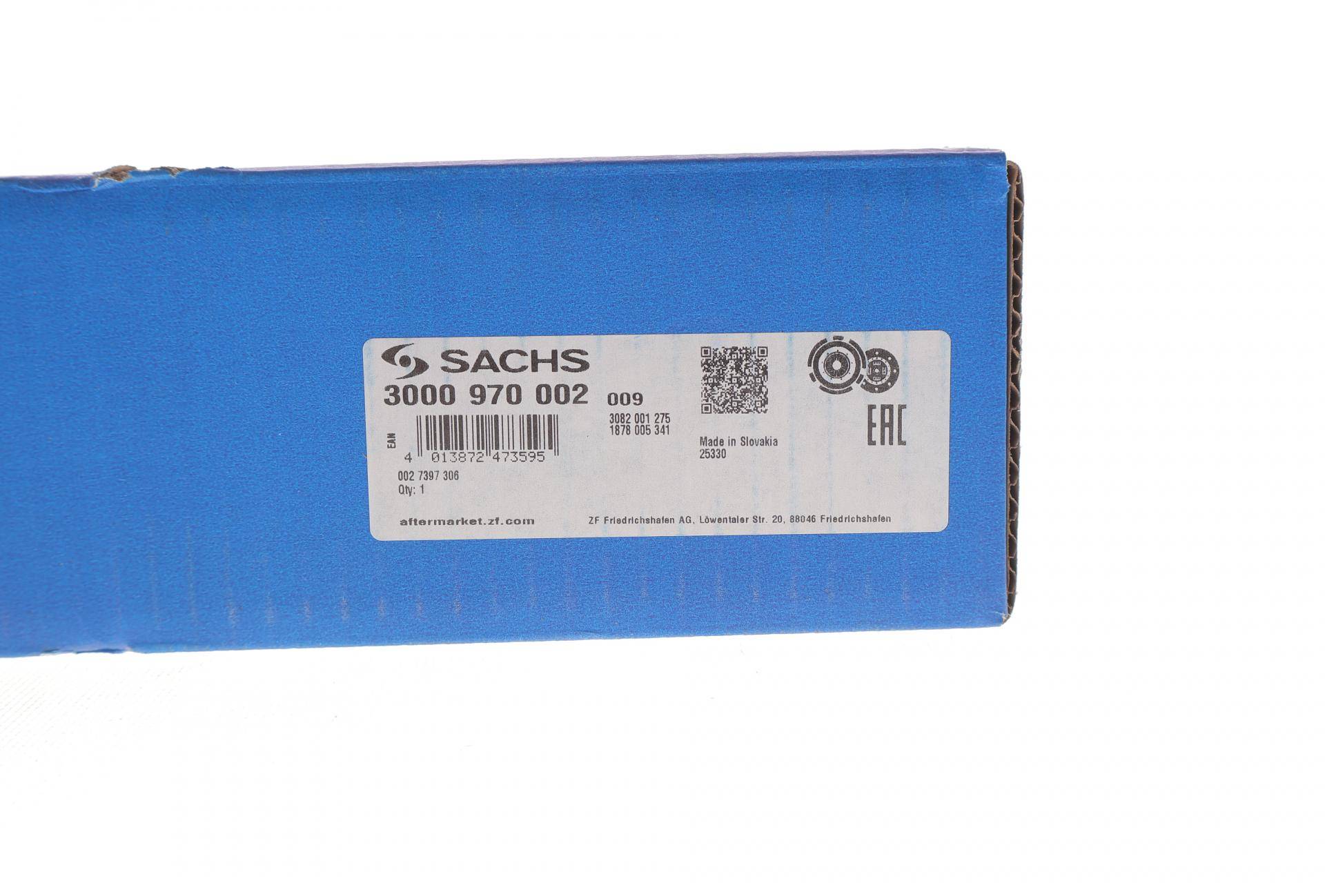 Комплект зчеплення Ford Focus 1.6 TDCi 04-12 (d=240mm) (z=23)