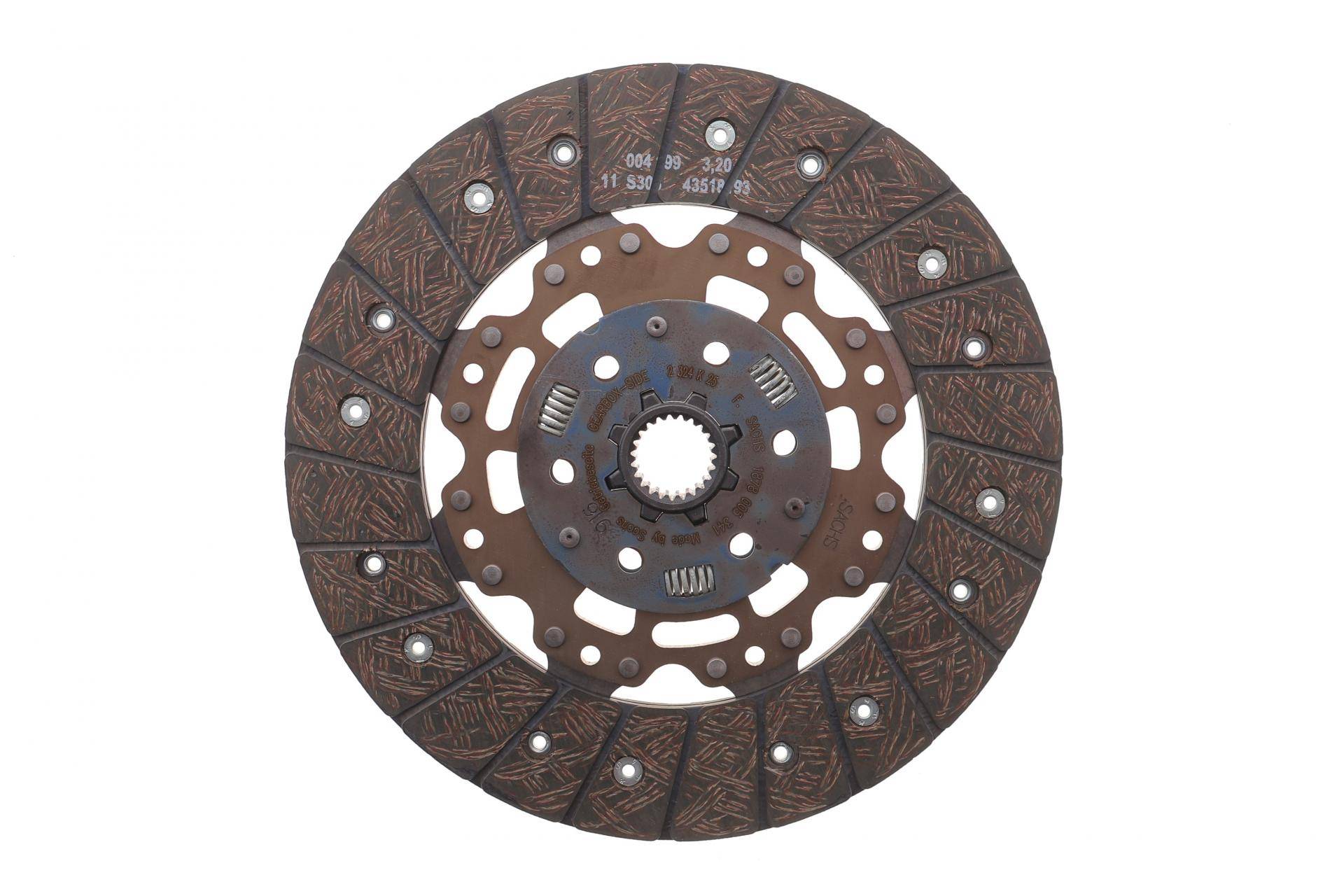 Комплект зчеплення Ford Focus 1.6 TDCi 04-12 (d=240mm) (z=23)