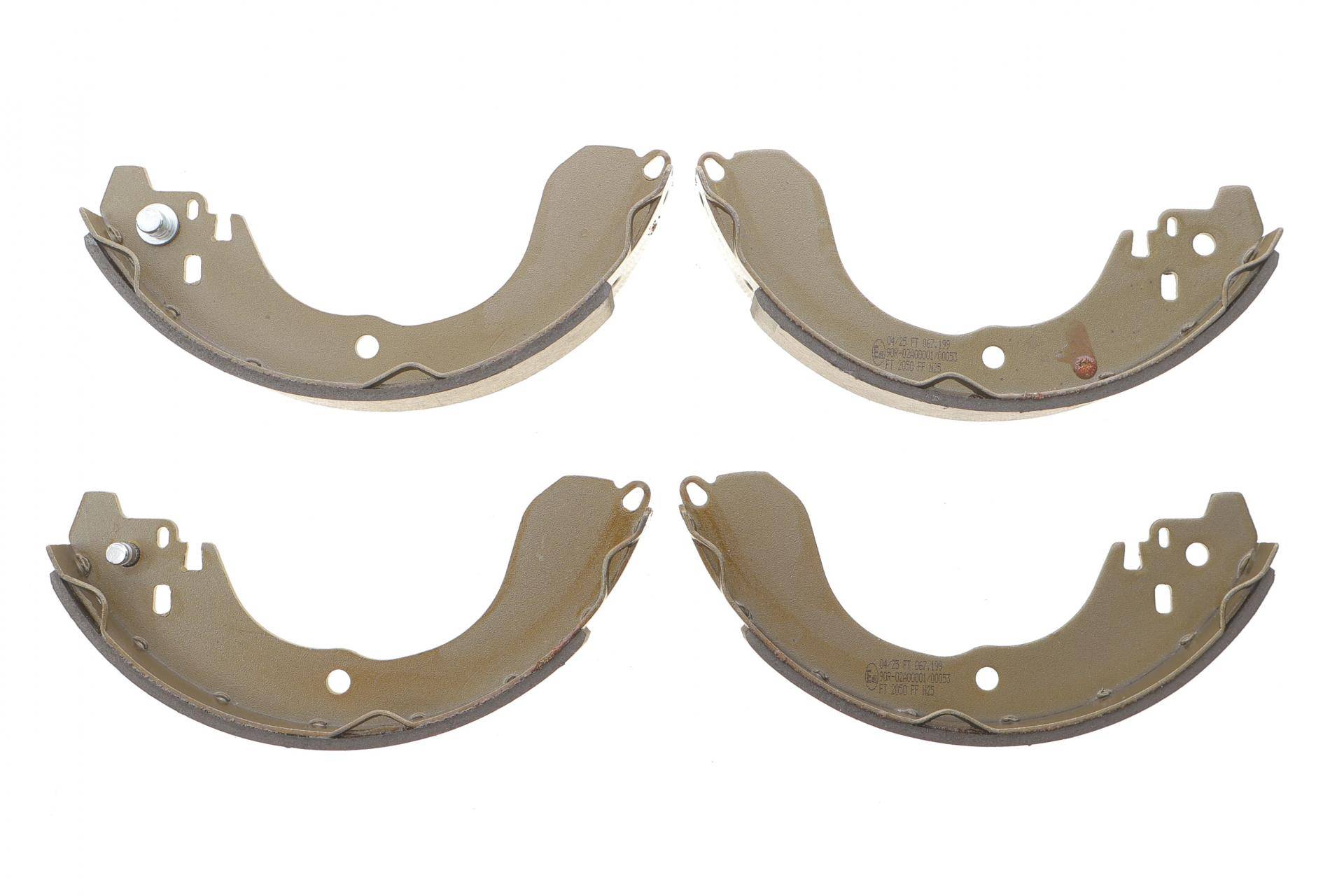 Колодки гальмівні (задні) Jeep Compass 06-/Patriot 07- (барабанні) (228.6x37)