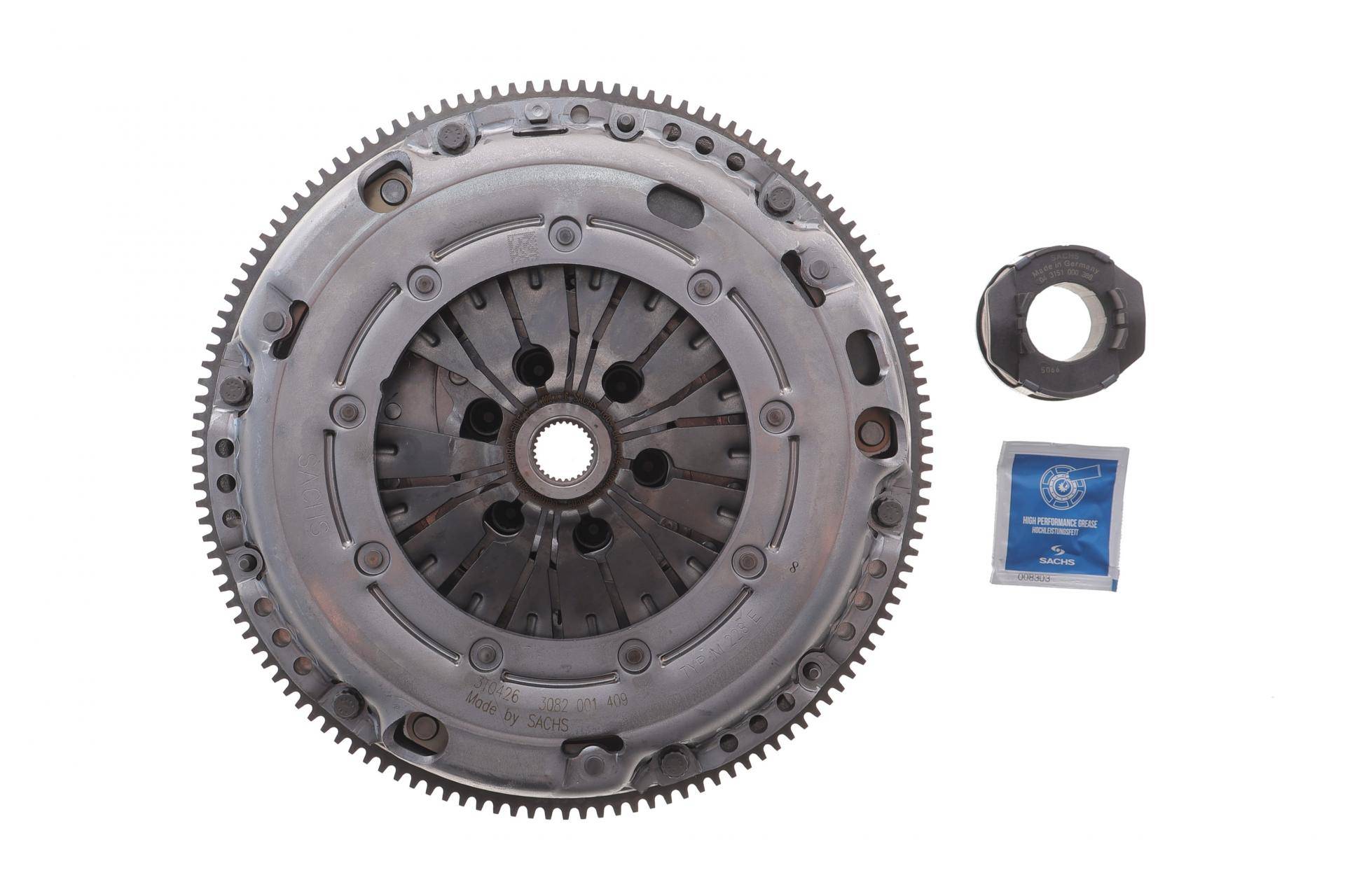 Демпфер + комплект зчеплення VW Caddy 1.9TDI 77kw 04-10/GOLF VI 1.6TDI 66-77kw 09-13