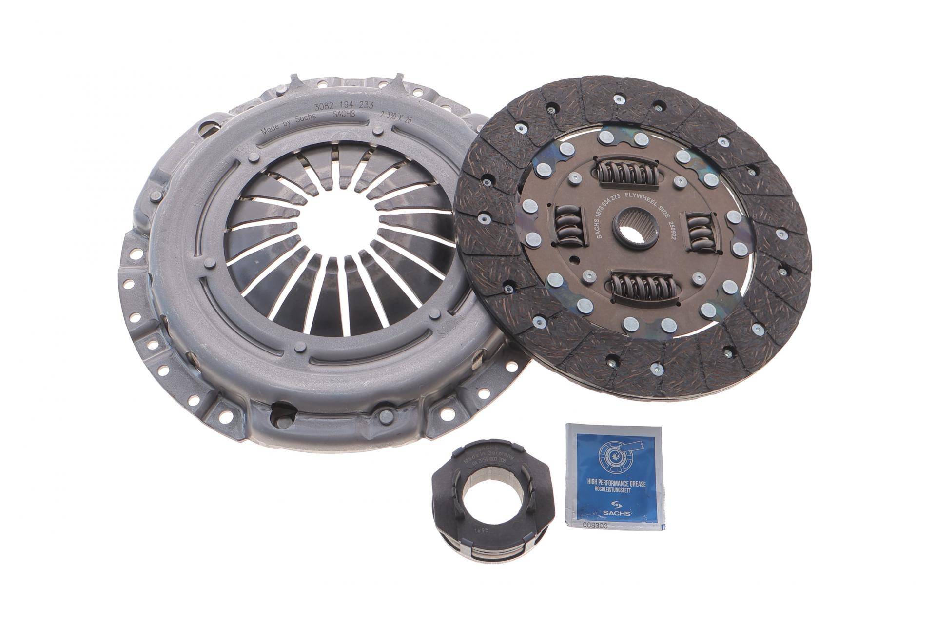 Комплект зчеплення VW T4 1.9D/TD 91-03, d=215mm, 44/45/50kw