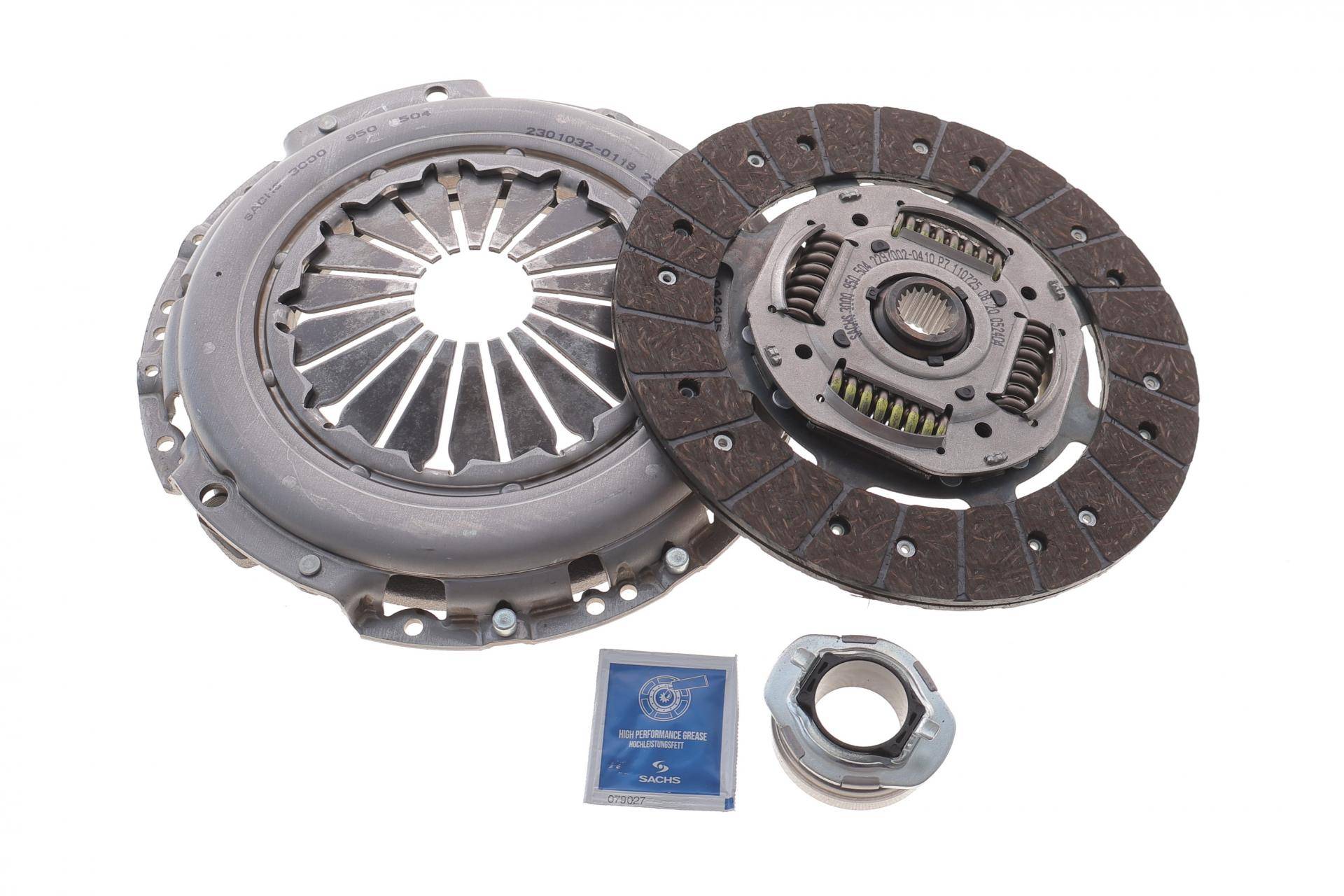 Комплект зчеплення Hyundai Elantra/i30/Kia Cerato 1.6 CRDi 05-12 (d=240mm) (+вижимний)