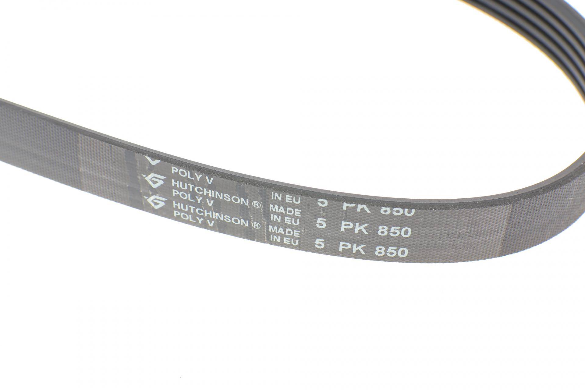 Ремінь генератора Ford Focus/Kuga 2.5 05- (5PK850)