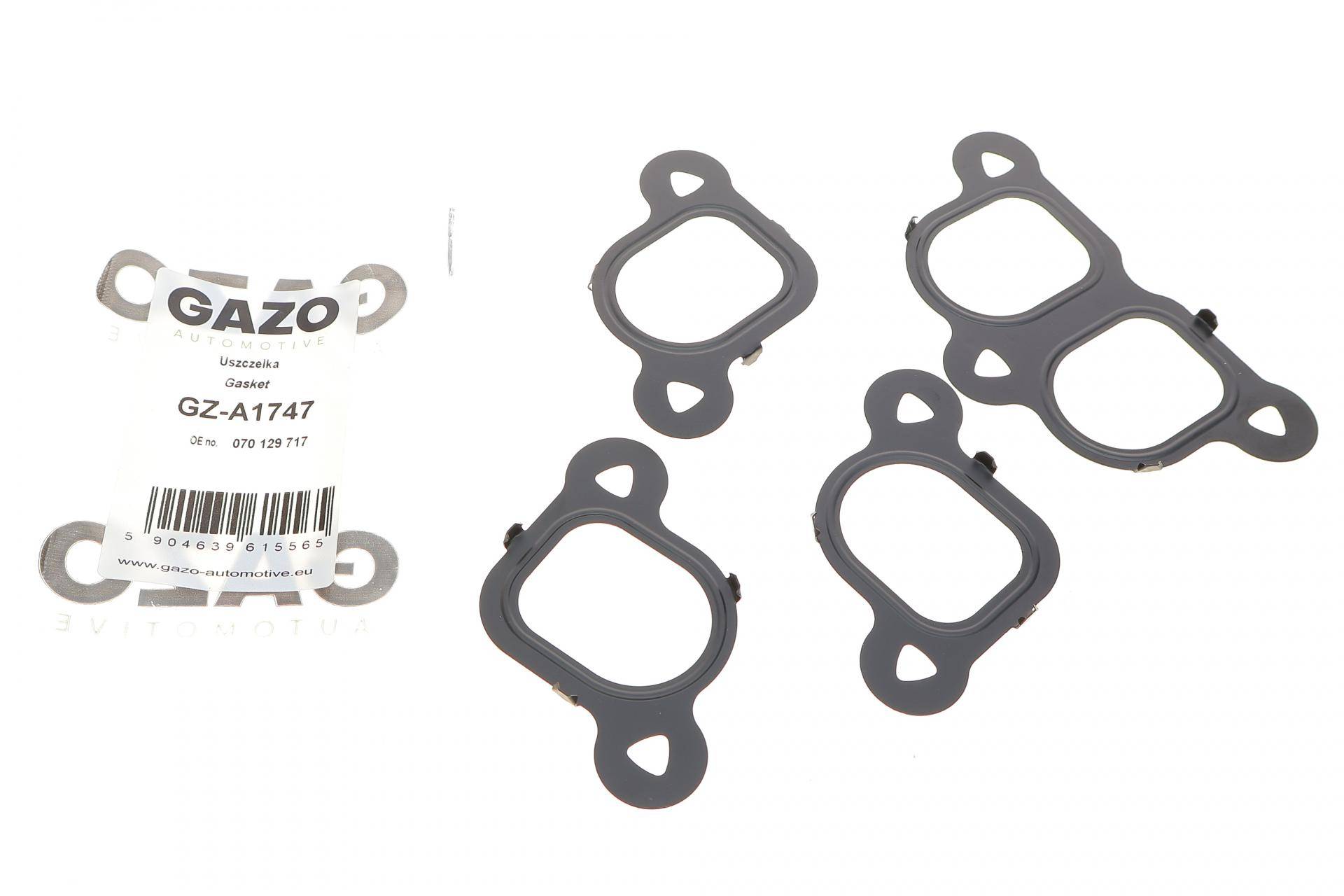 Прокладка колектора впускного VW T5 2.5TDI (к-кт 4шт)