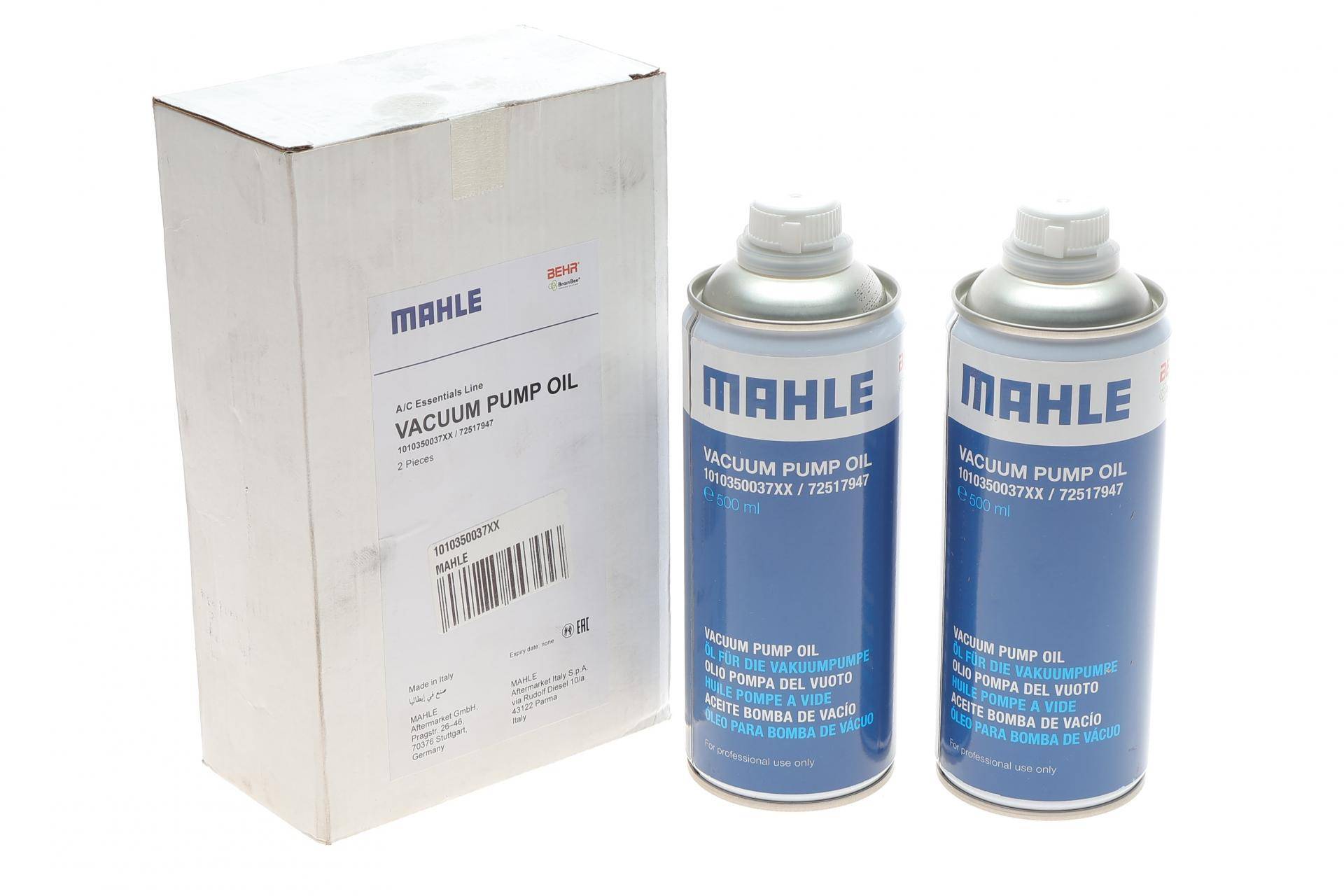 Олива для вакуумних насосів універсальна (к-кт 2x500 мл)