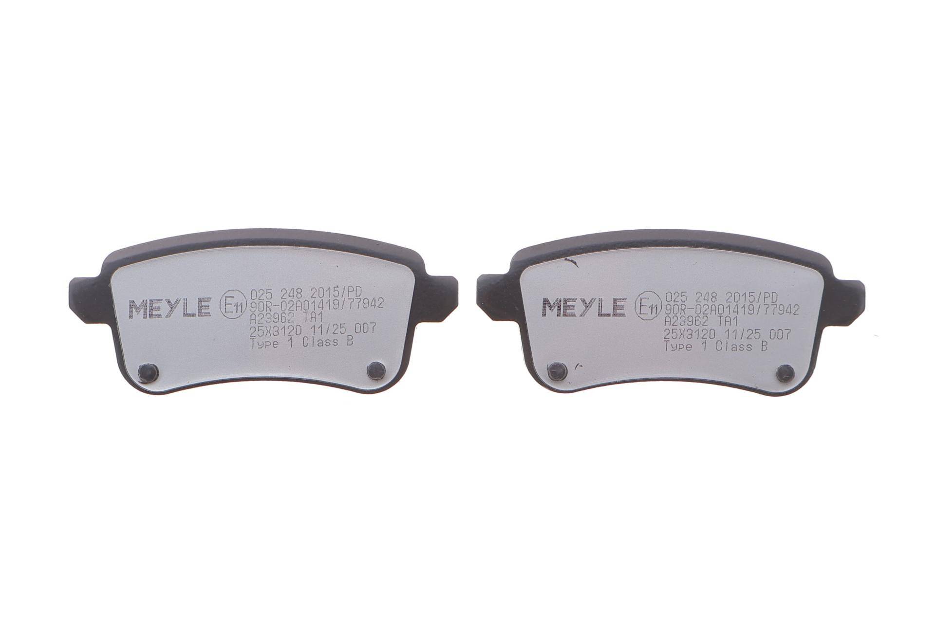 Колодки гальмівні (задні) Renault Fluence/Megane/Scenic 08-