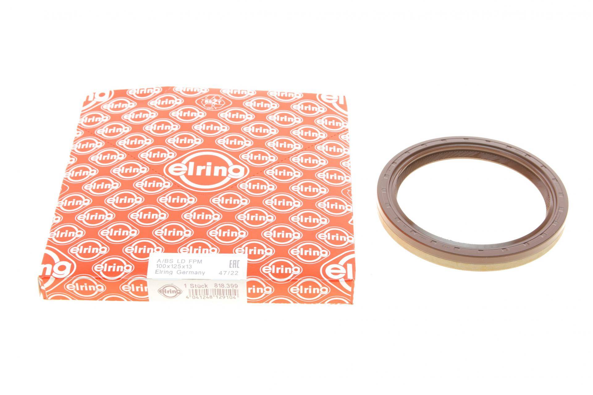 Сальник колінвалу (задній) BMW 5 (E34/E39)/ 7 (E38/E32) 92-03 (100x125x13) M60/M62/M70/S62