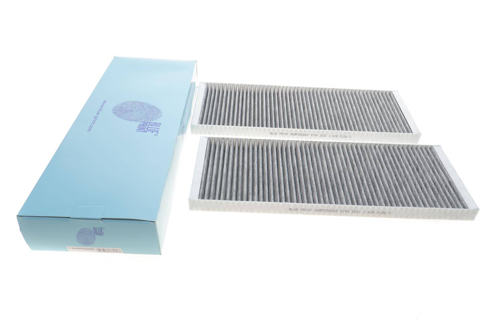 Фільтр салону Tesla Model Y 19- (вугільний) (к-кт 2шт.)