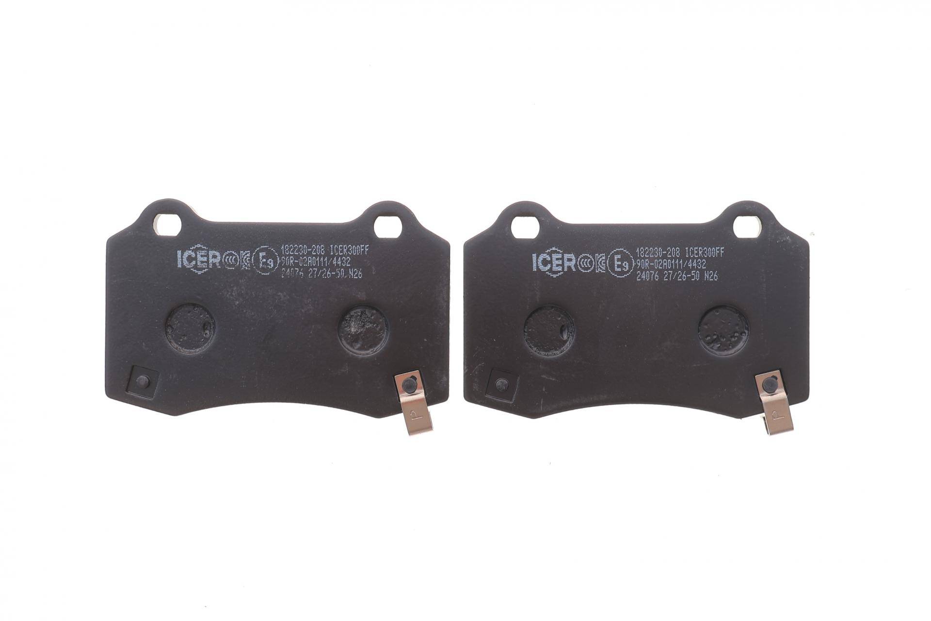 Колодки гальмівні (задні) Jeep Grand Cherokee/Chrysler 300C 04-/Tesla Model S/X/Chevrolet Camaro 12