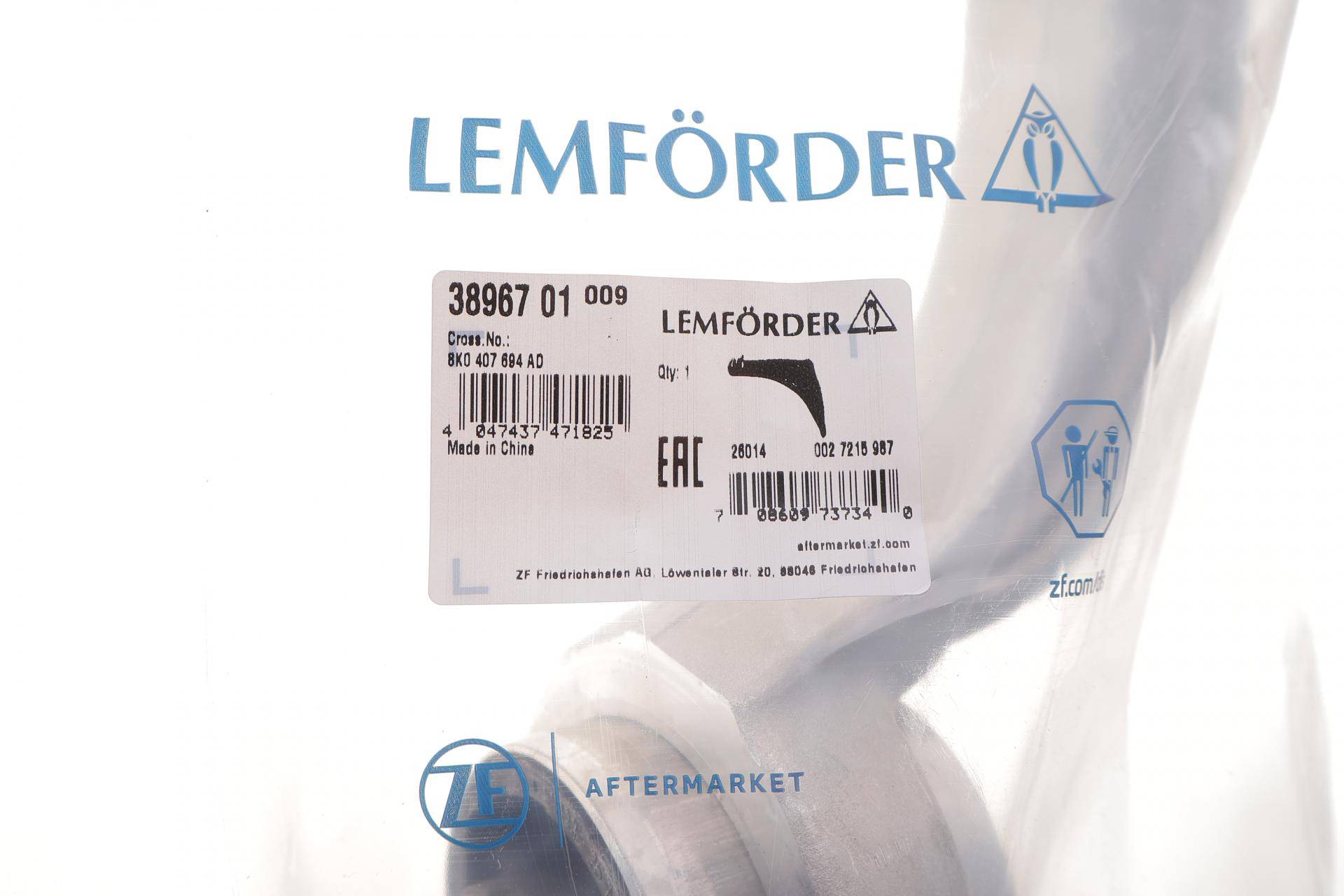 Важіль підвіски (передній/ззаду/знизу) (R) Audi A4/A5/Porsche Macan 07- (M14x1.5)