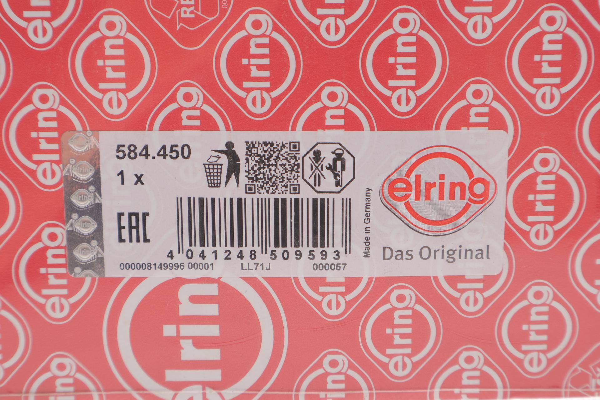 Комплект прокладок (нижній) BMW 5 (10/F07/F11) 3.0 d (N57) 09-12