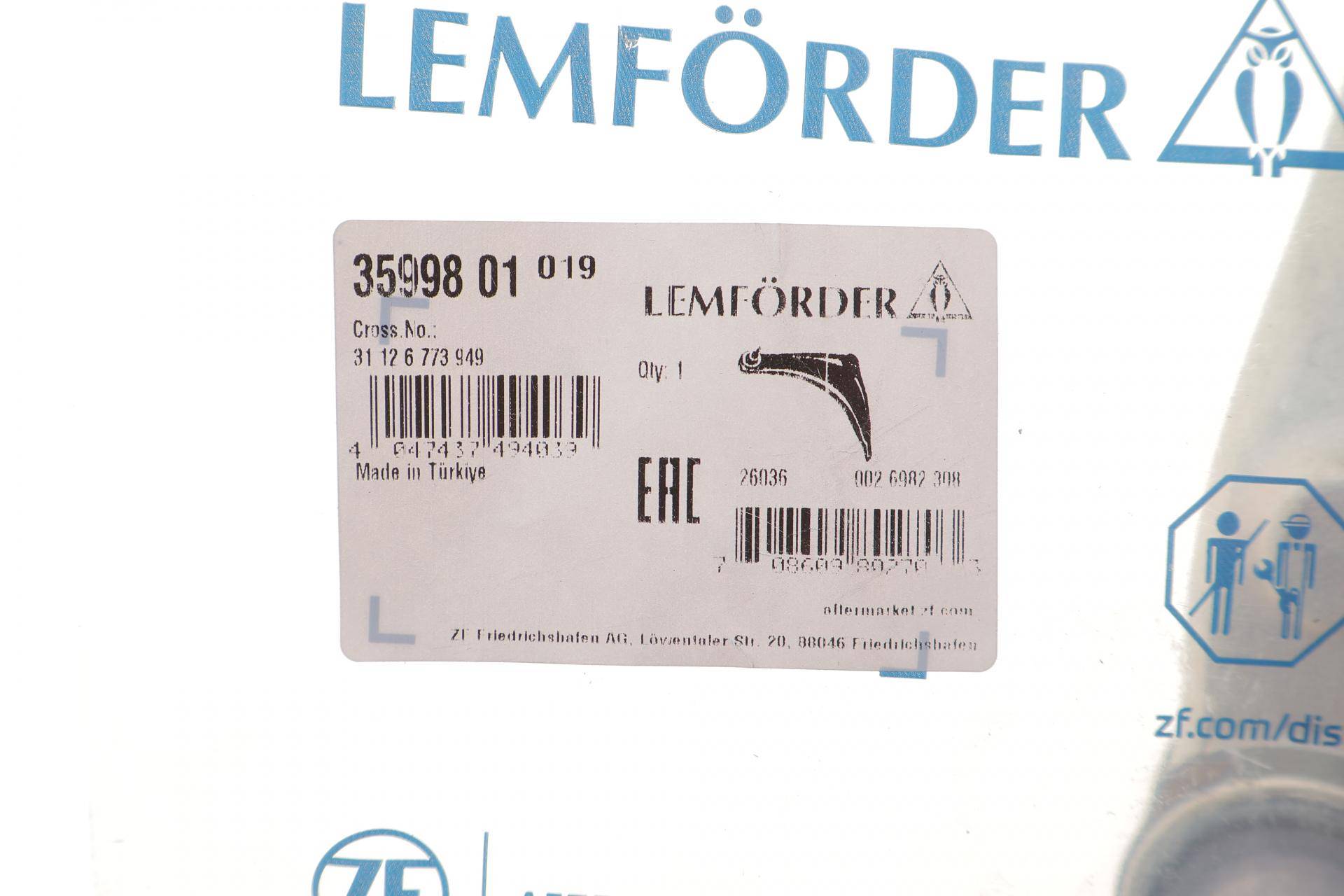 Важіль підвіски (передній/знизу) (L) BMW X5 (E70)/X6 (E71/E72) 06-14