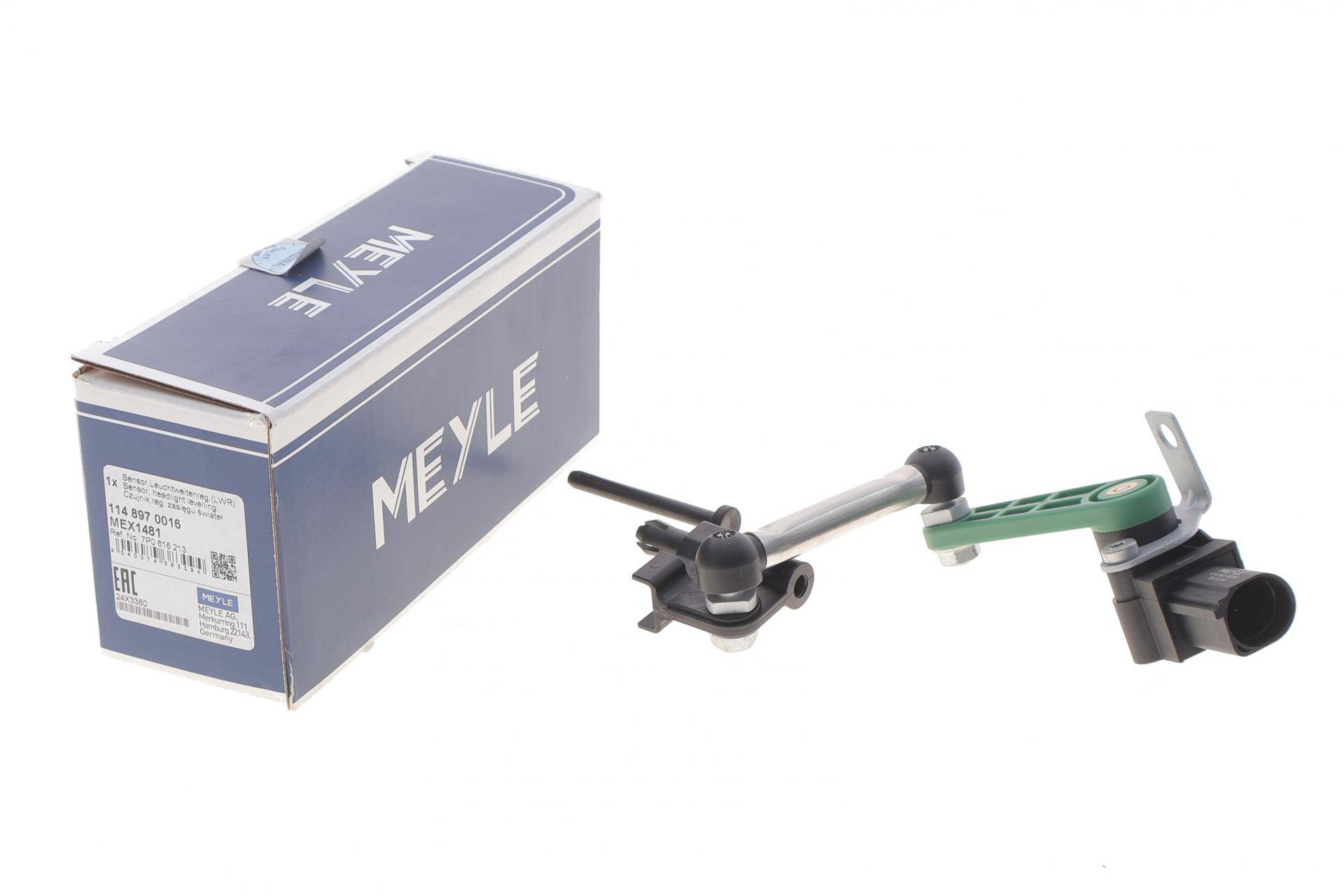 Датчик висоти положення кузова (регулювання фар) VW Touareg 10- (L)