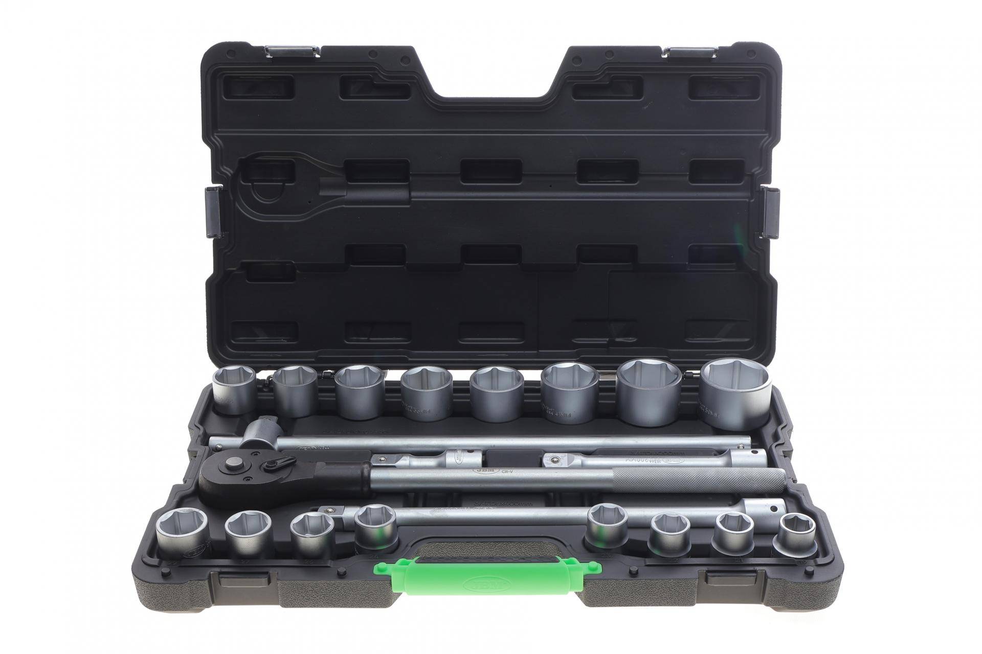 Набір головок 6-граней 3/4" 21 од.