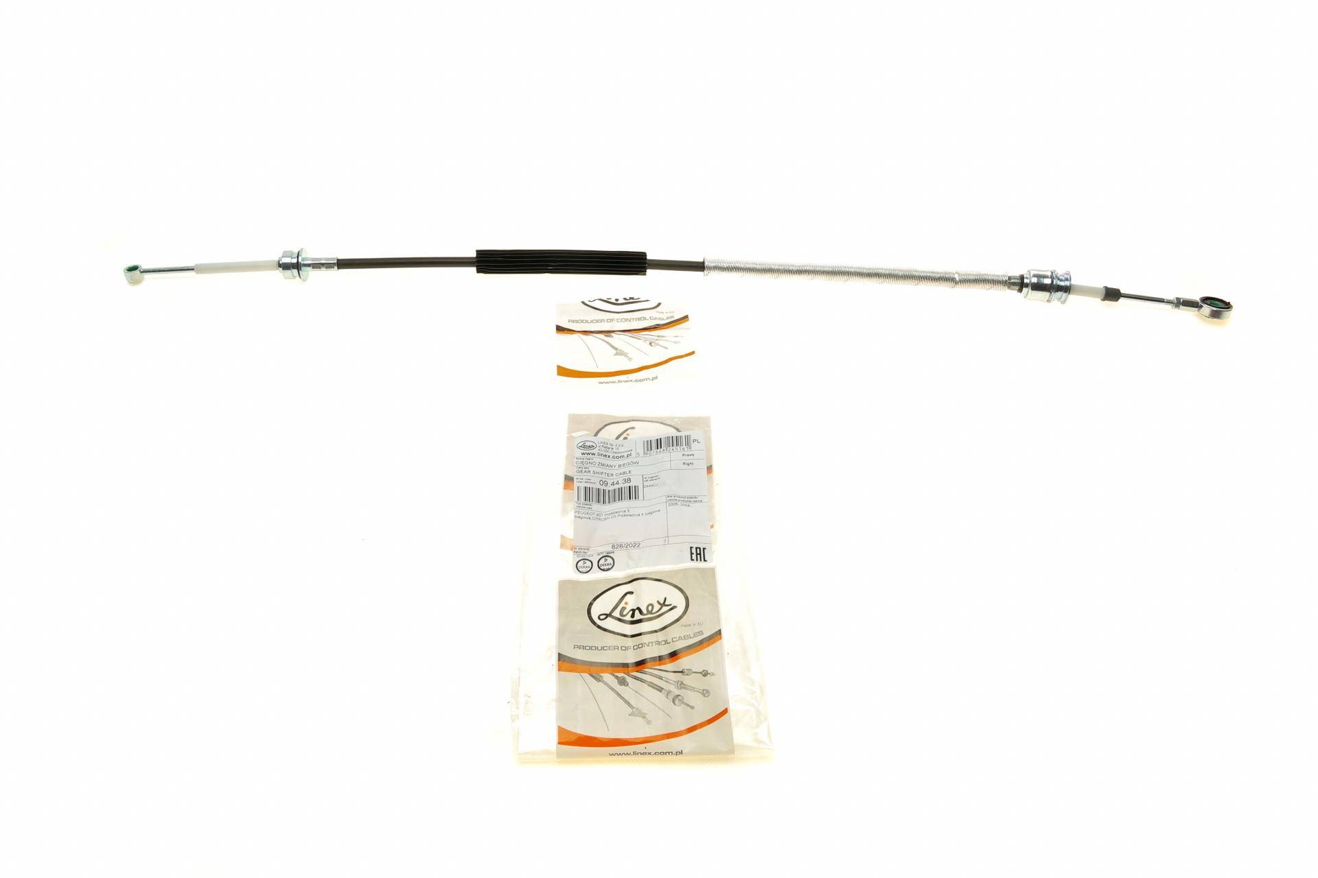 Трос куліси Citroen C5/Peugeot 407 04- (R)