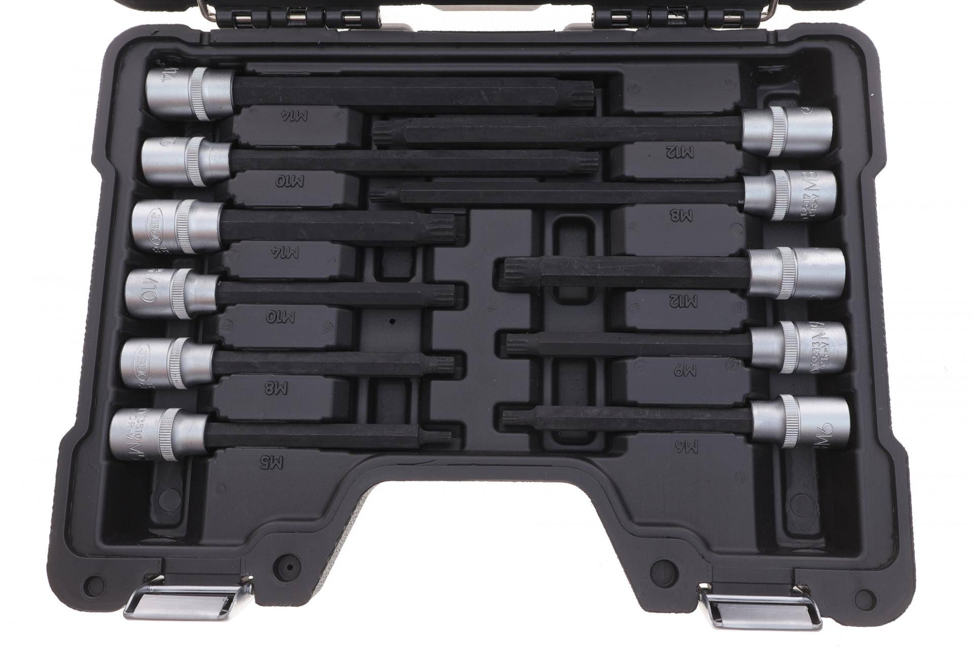 Набір головок 1/2" зі вставками XZN 26 од.