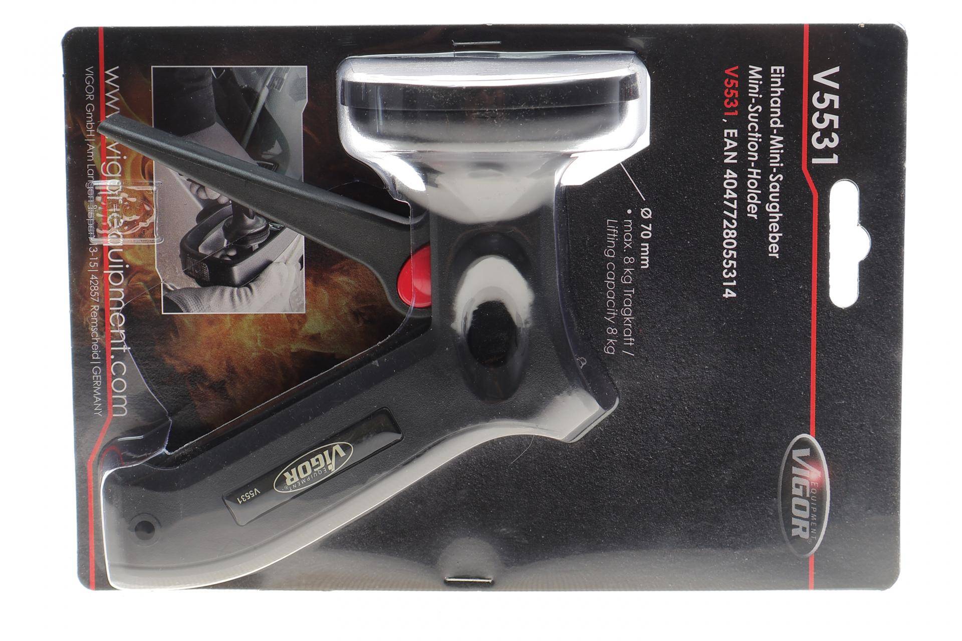 Міні-тримач для скла (на присосці) d=70mm