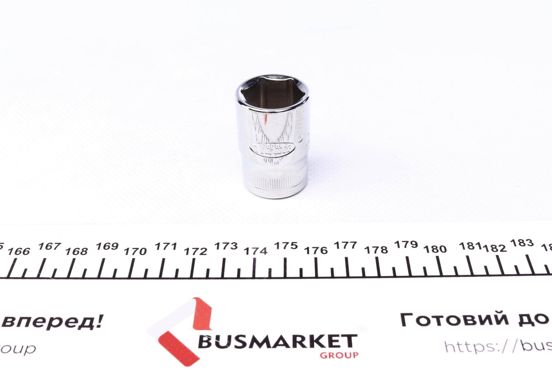 Головка торцева 1/2" 19 мм (хромована)