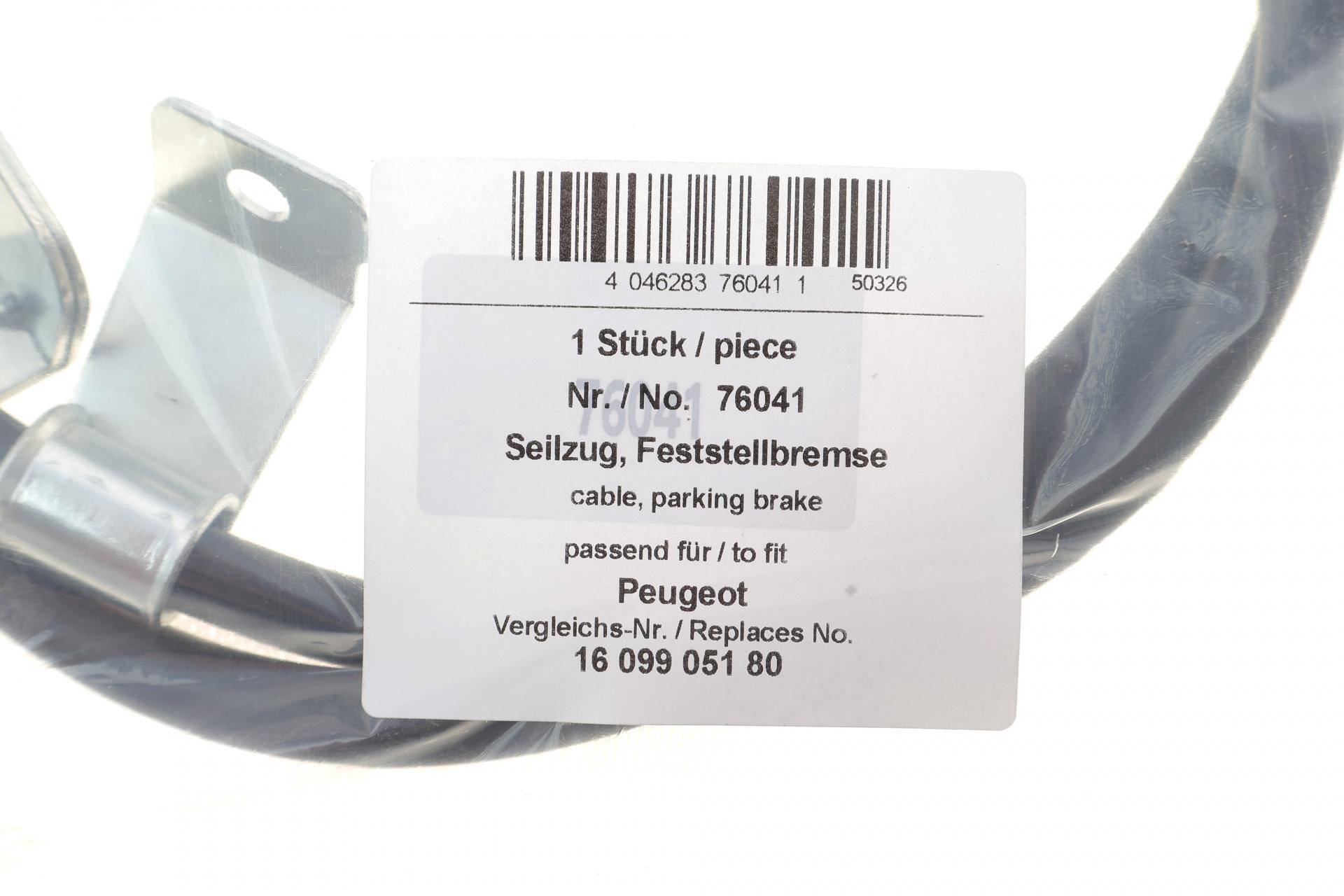 Трос ручного гальма (задній) Citroen C4/Peugeot 4008 12- (1807/1634mm) (L)