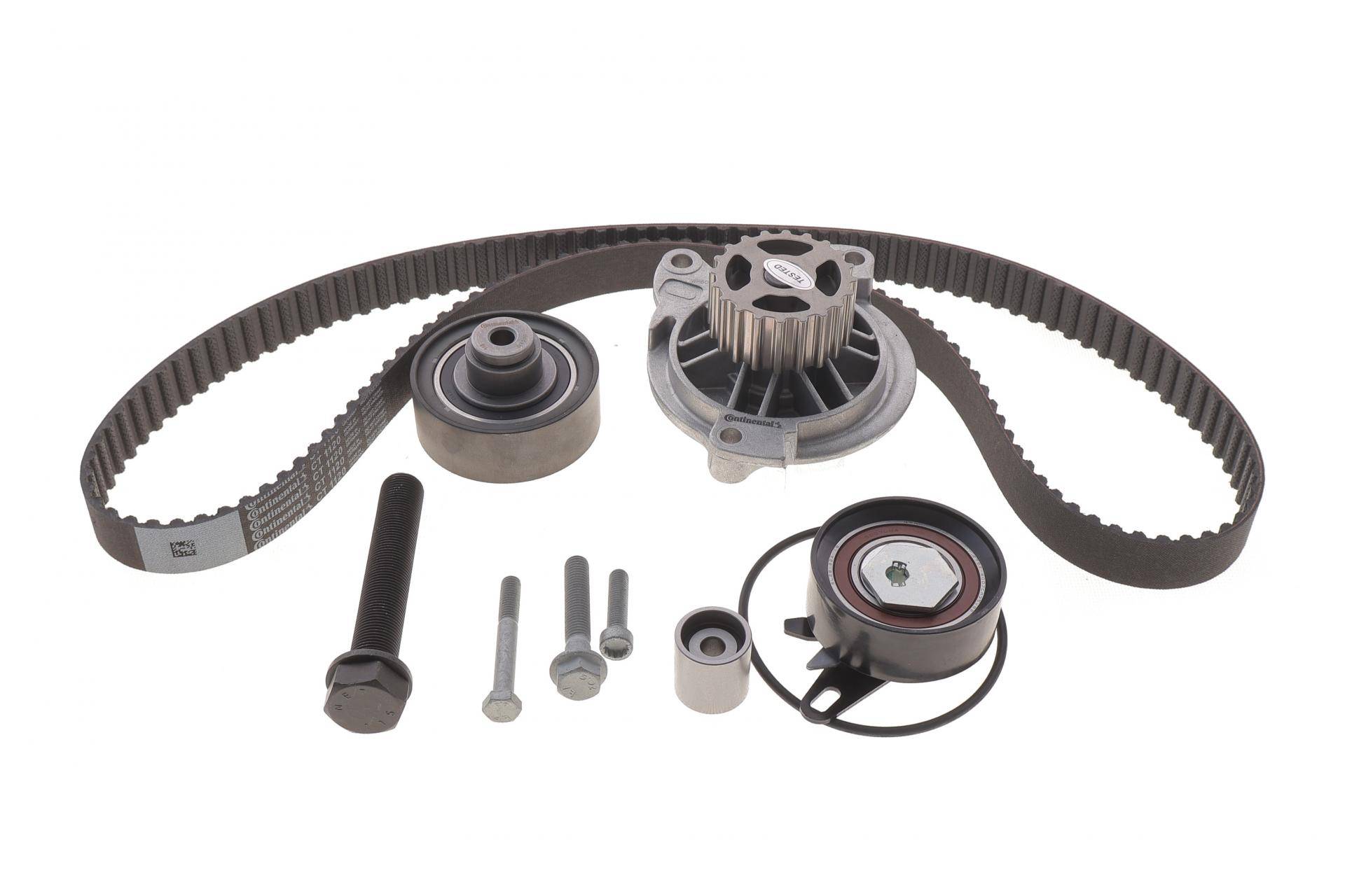 Комплект ГРМ + помпа VW Crafter 2.5 TDI 06- (25.9x141z)(без болтів M8x1,25x30)