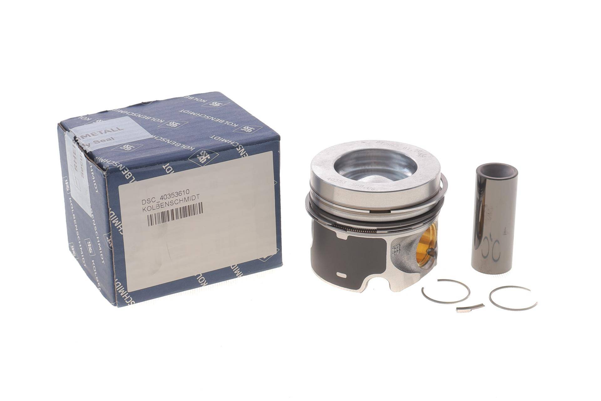 Поршень VW Caddy/Crafter 2.0TDI 10- (81.26mm/+0.25)(пошкоджене одне кільце)