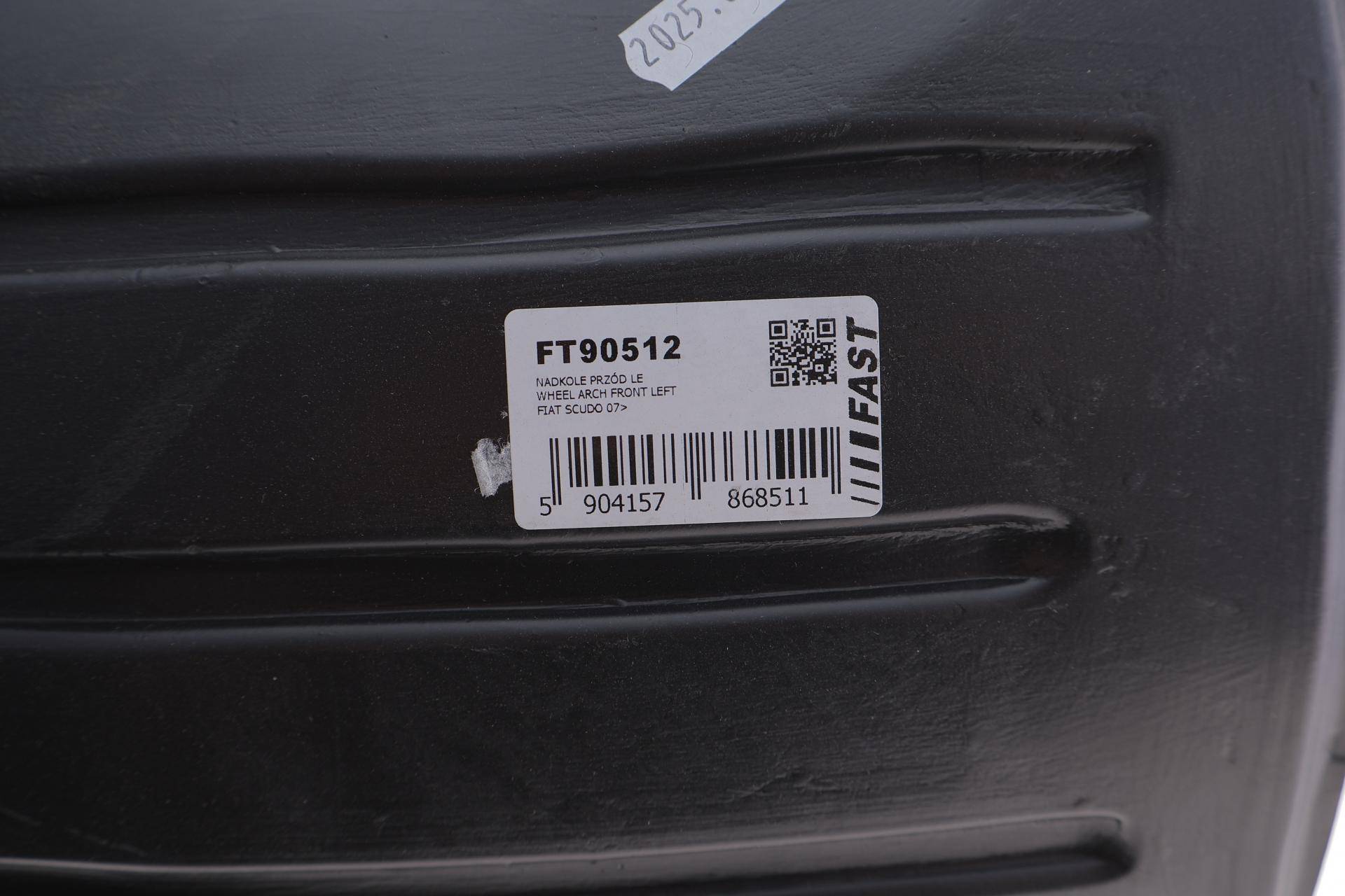 Бризковик (передній) (L) Citroen Jumpy II 07-/Fiat Scudo 07-