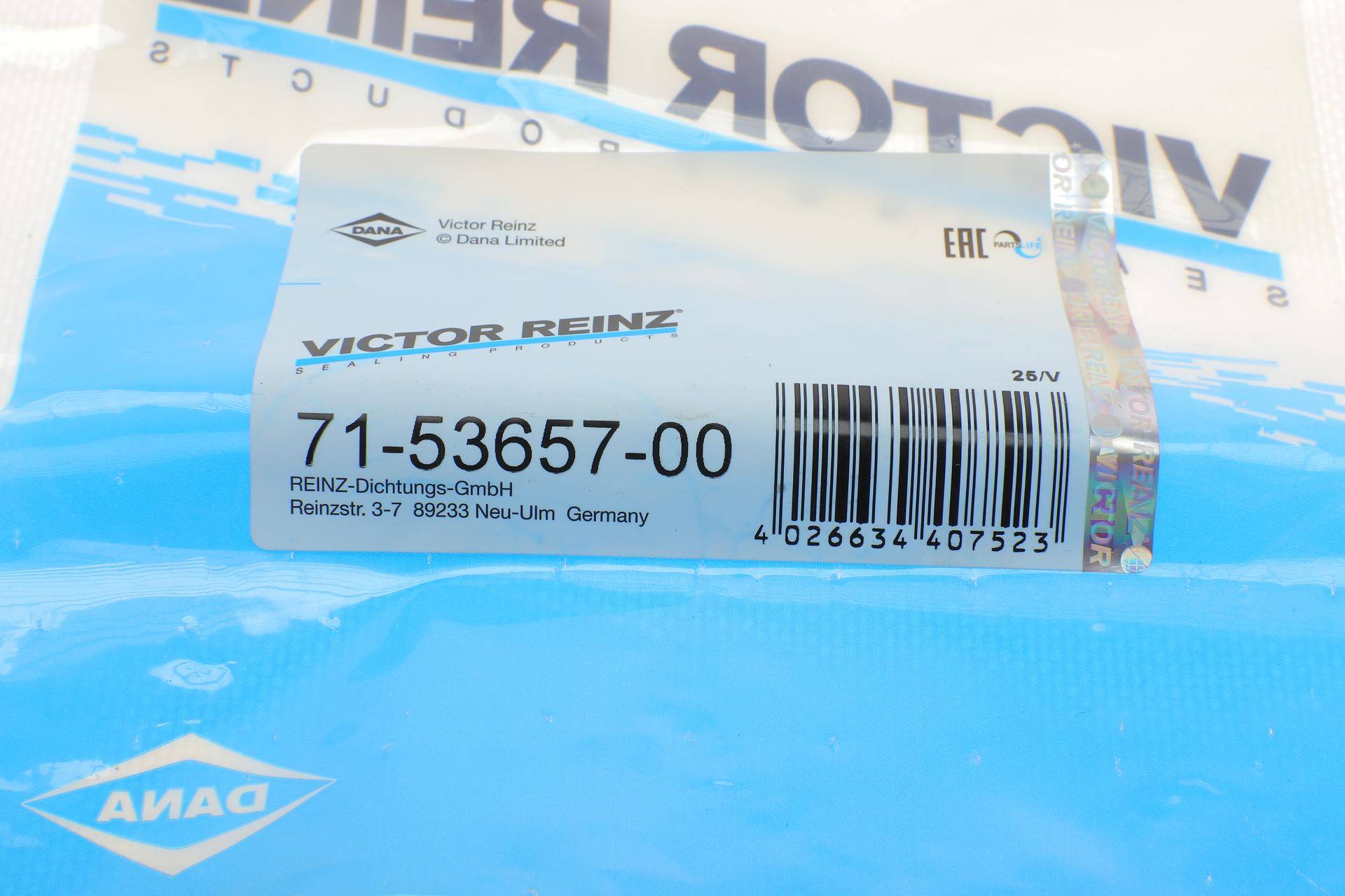 Прокладка колектора впускного Renault Espace 3.5 V6 02-, V4Y 701/711/715