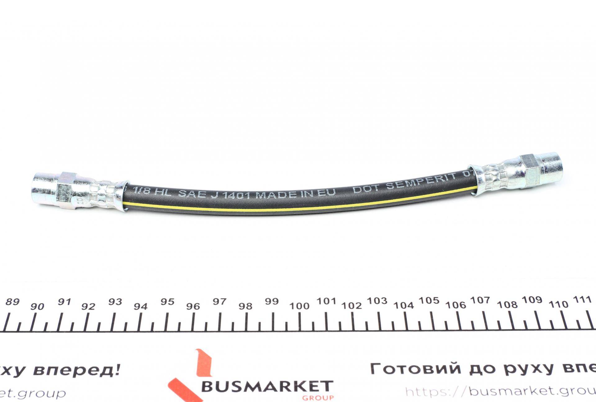 Шланг гальмівний (задній) BMW 3 (E21/E30/E36)/5 (E12/E28/E34)/6 (E24)/7 (E23)/Volvo 850/C70/S70 -05