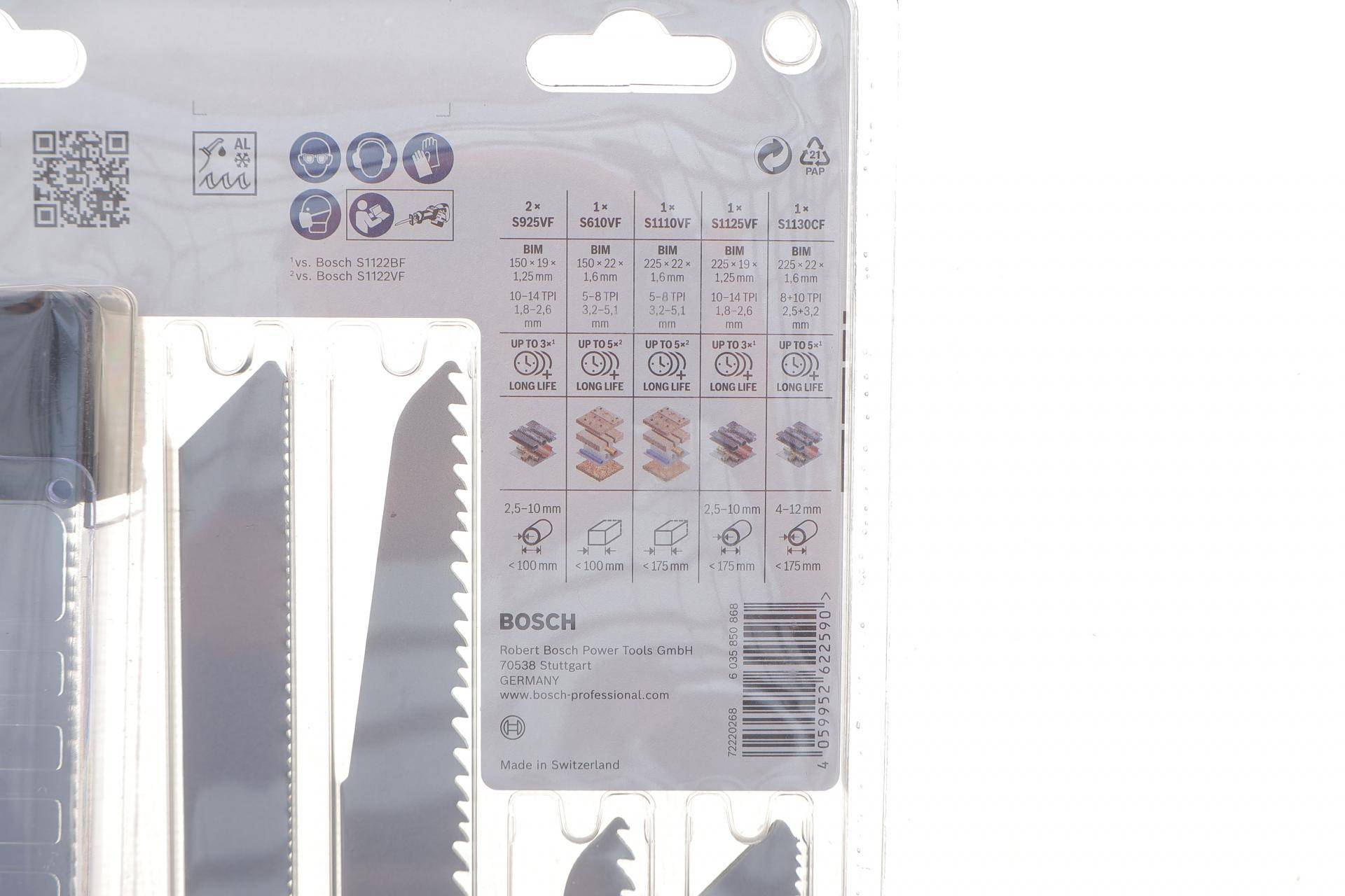 Набір полотен для шабельної пилки PRO Demolition Blade Set 6 од.