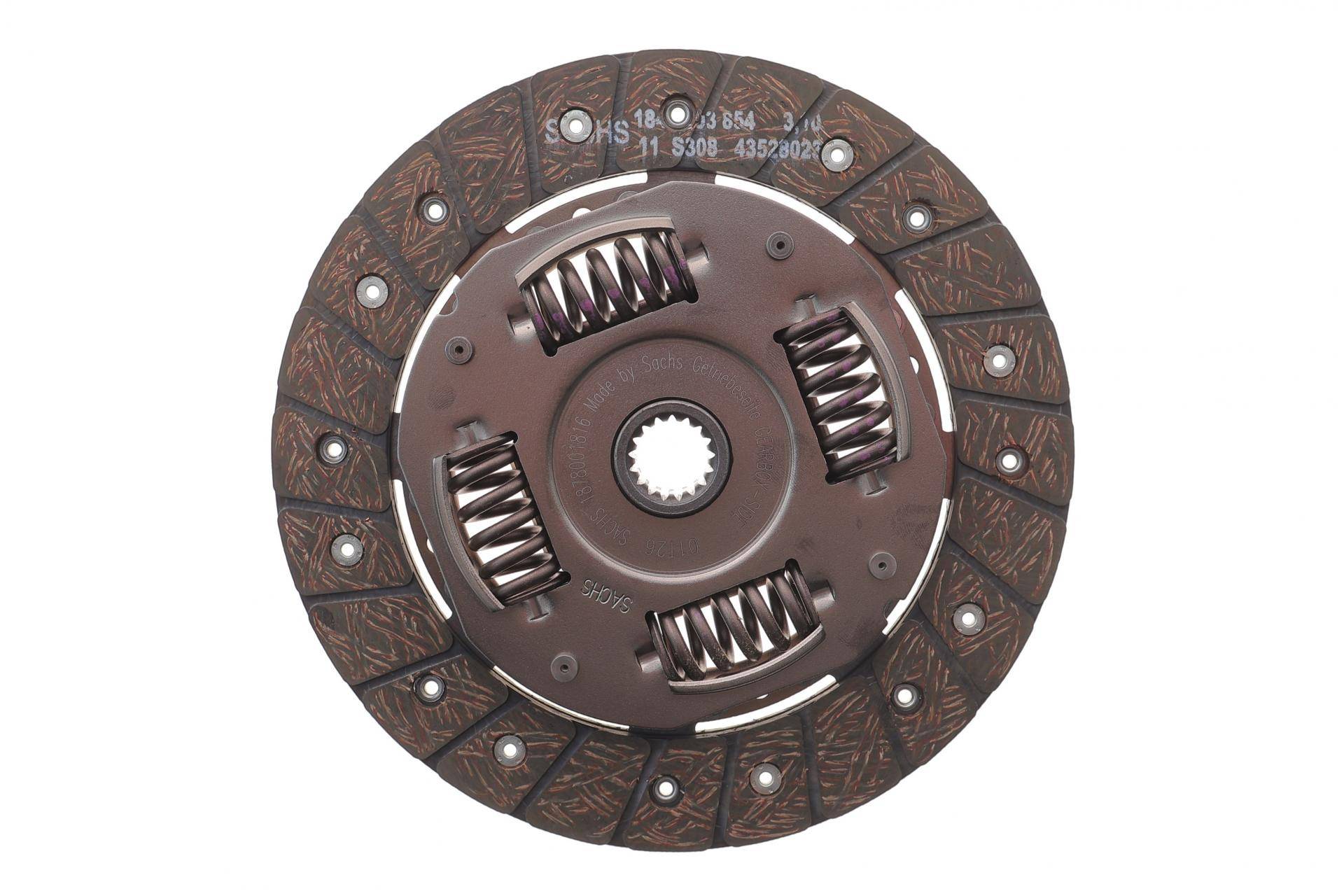 Комплект зчеплення Ford Fiesta/Mazda 2 1.25-1.4 96-08 (d=190mm) (+вижимний)