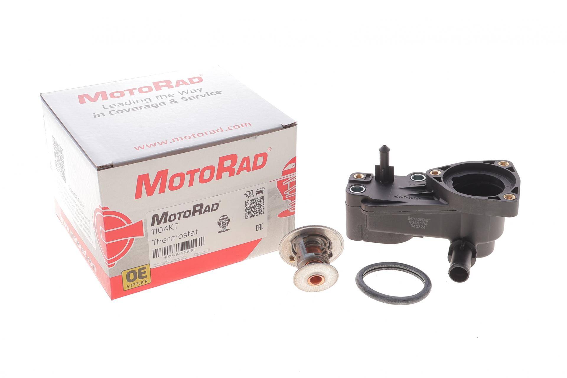 Термостат системи охолодження Ford Connect 1.8 TDCI 02- (88°C) (з корпусом)