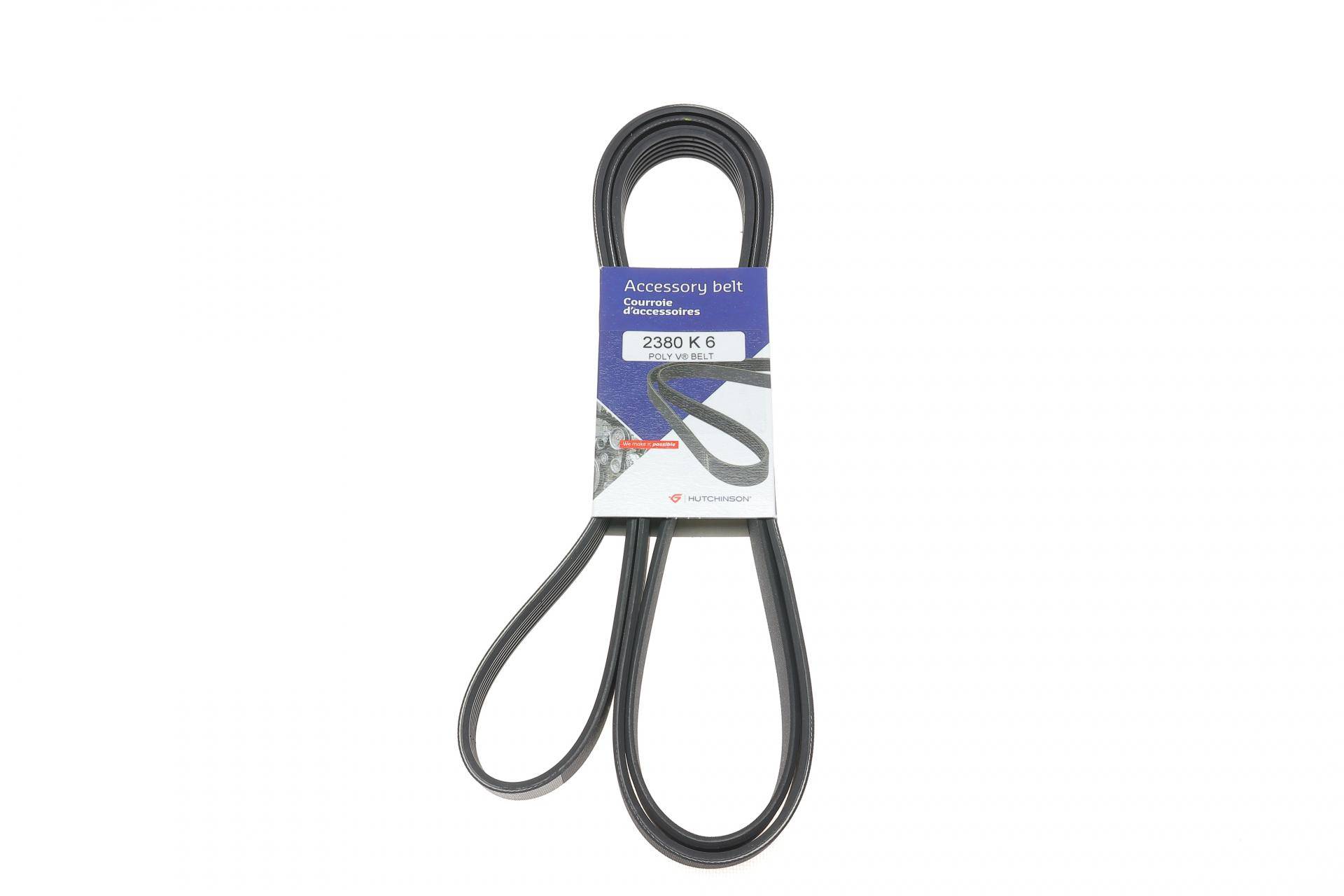 Ремінь генератора MB C-class (W202/203)/E-class (W124/W210/211) M112/M113 (6PK2380)